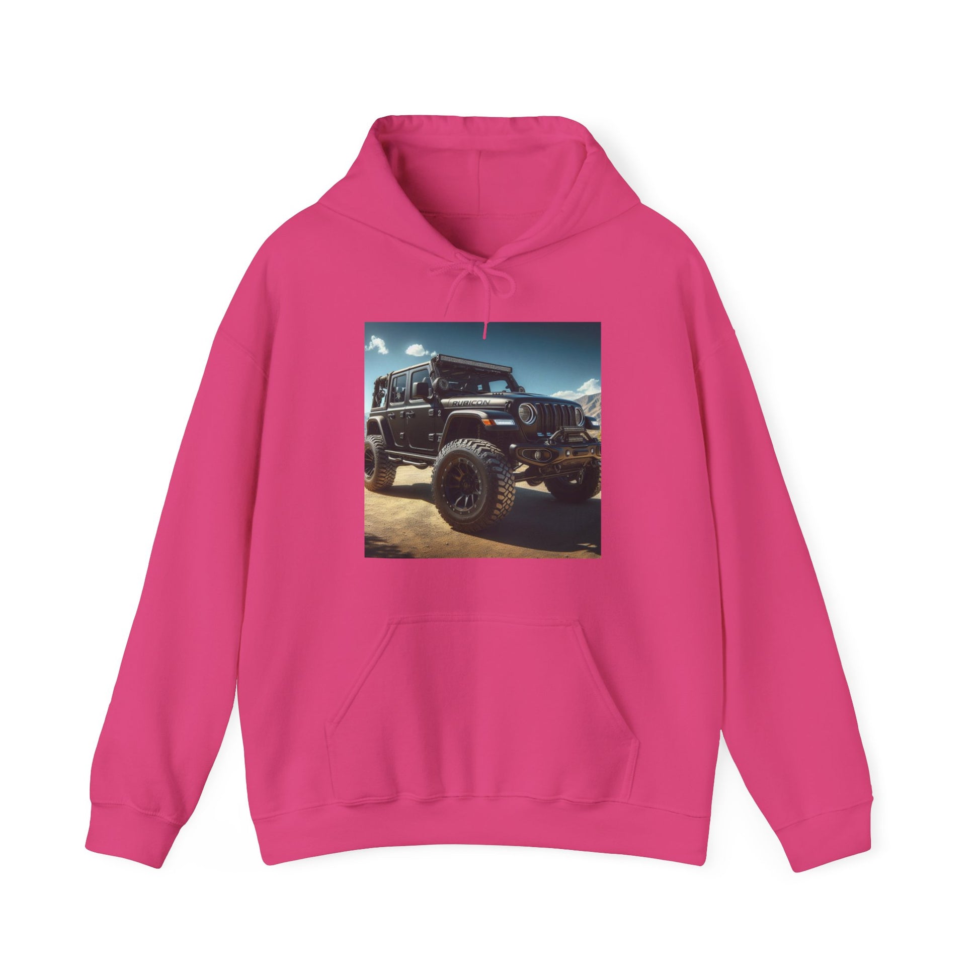 Black Rubicon Hoodie Hoodie Printify Heliconia S