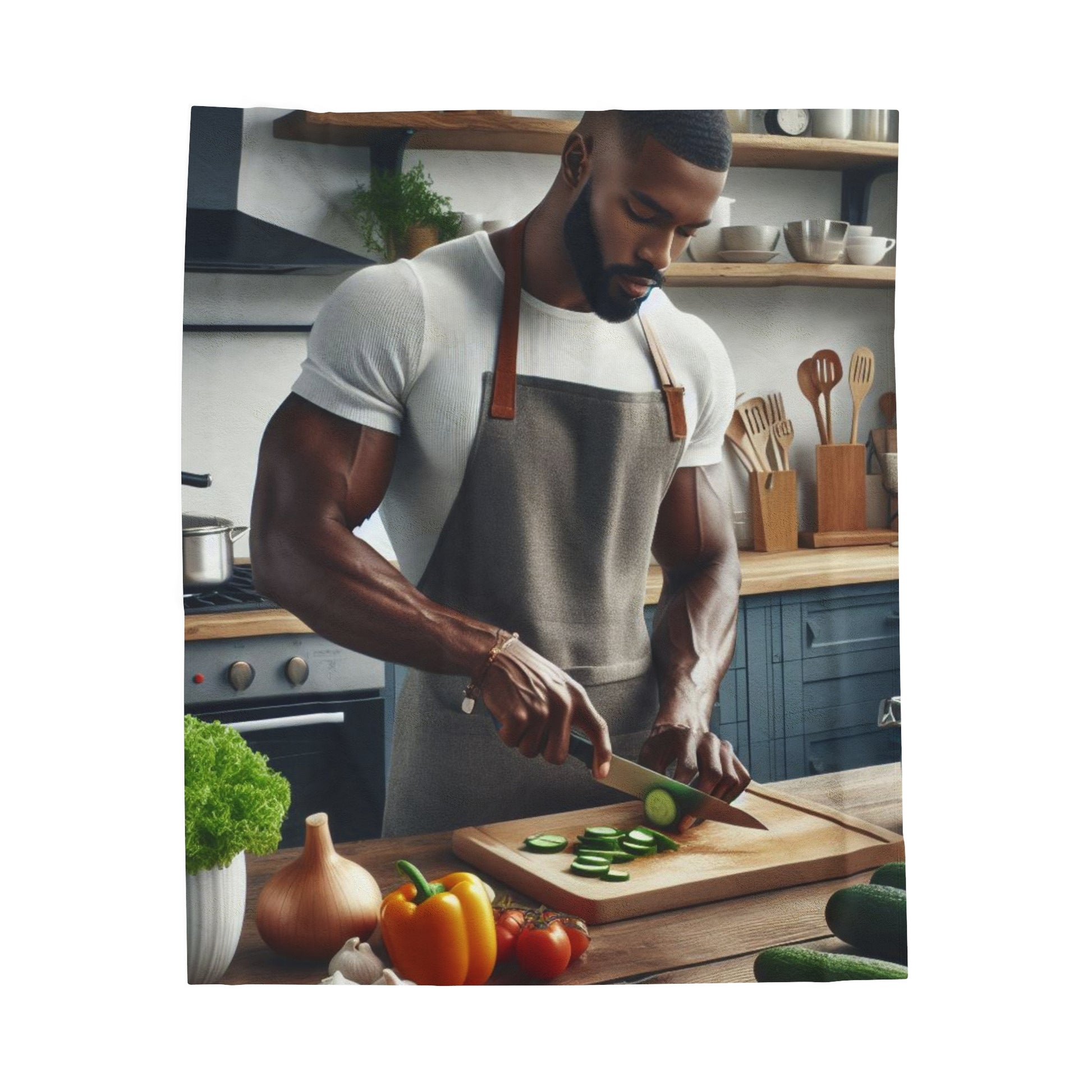 Dinner Time Plush Blanket All Over Prints Printify 50" × 60"