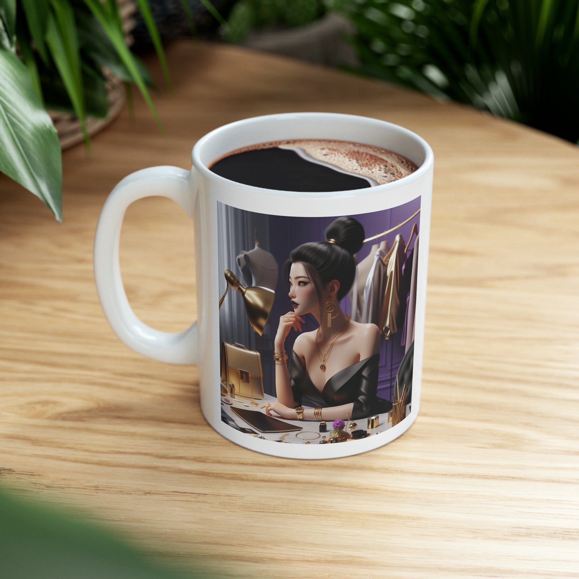 Fashion and Beauty Mug Mug Printify