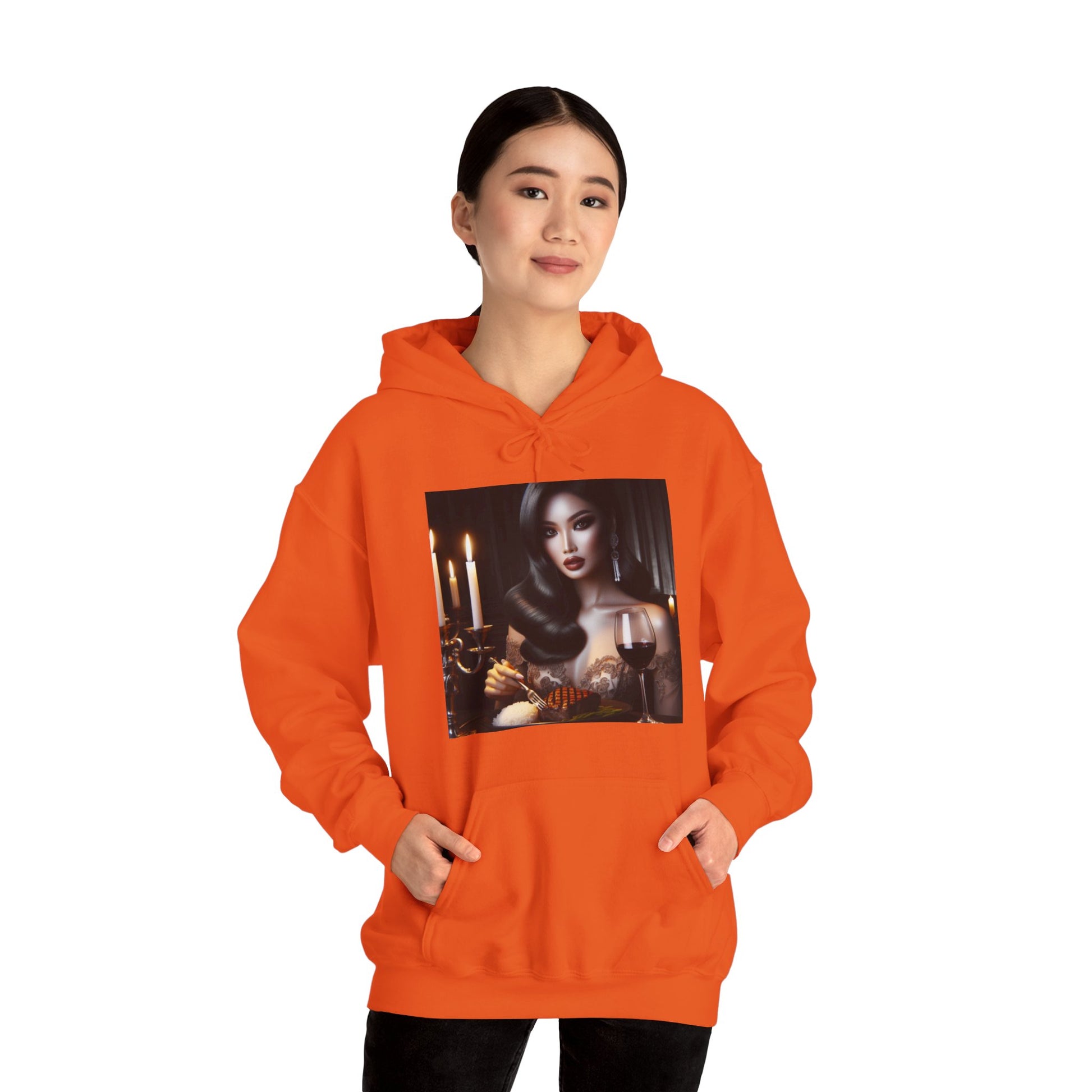 Elegant Meal Hoodie Hoodie Printify