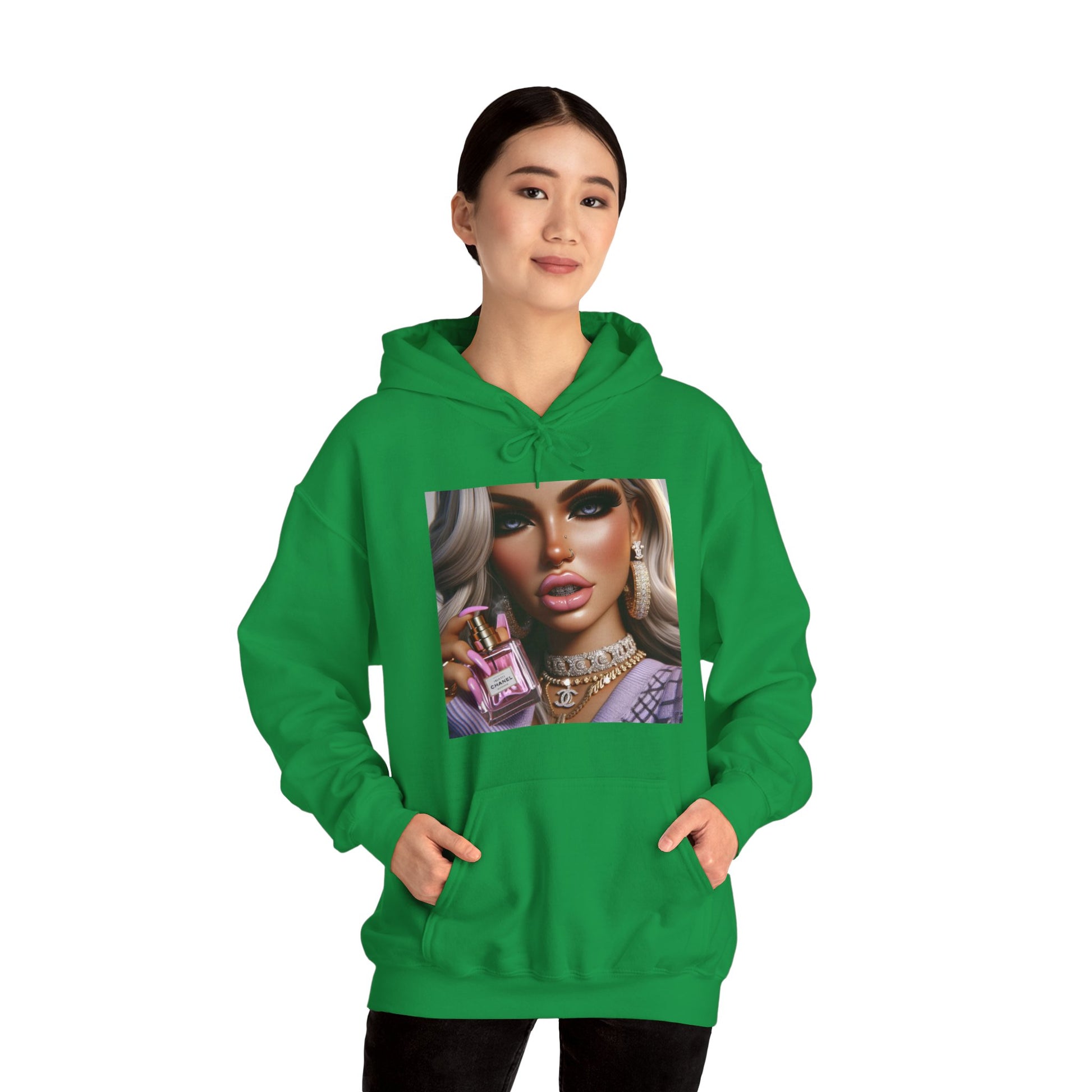 Chanel Please Hoodie Hoodie Printify