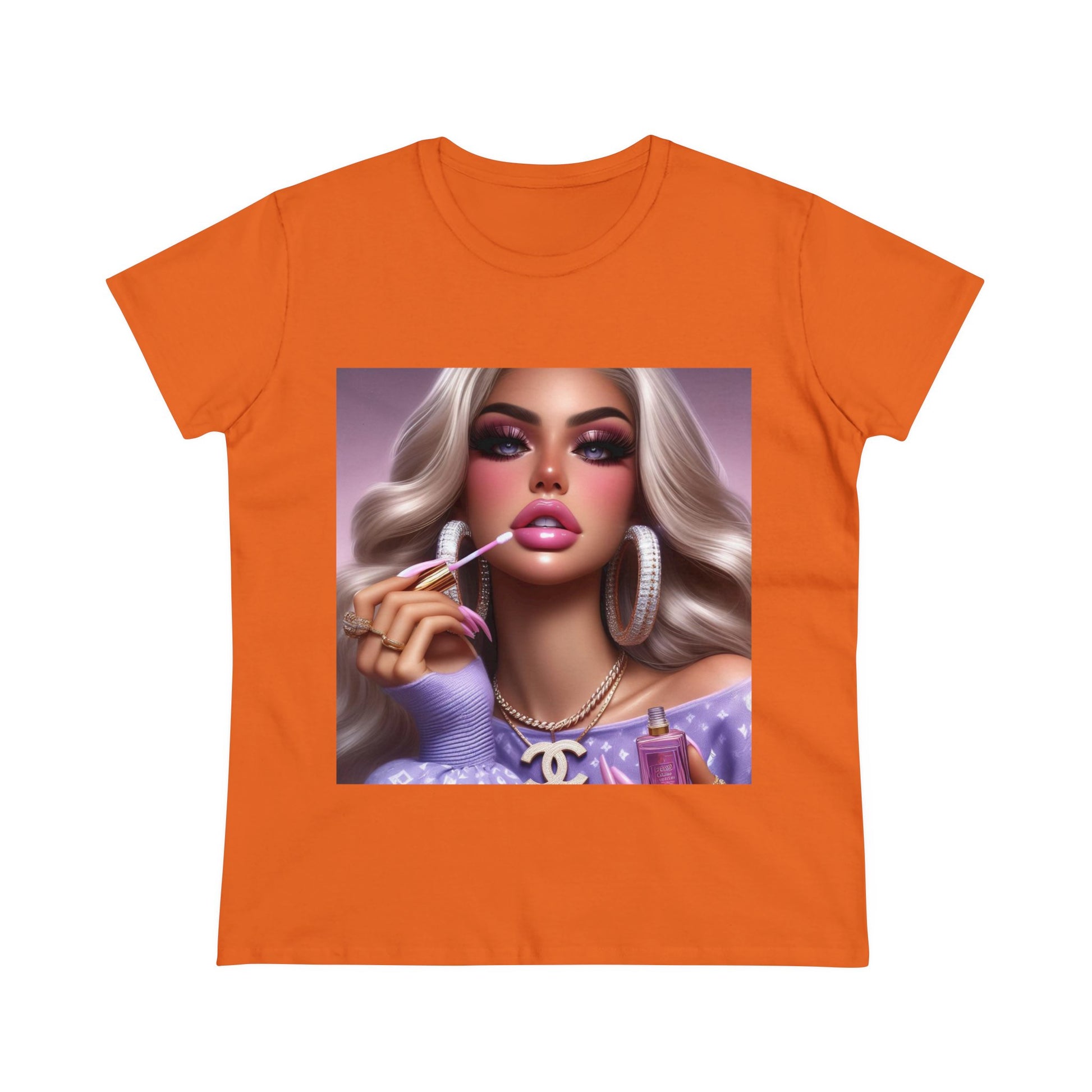 Gloss Up T-Shirt T-Shirt Printify Orange S