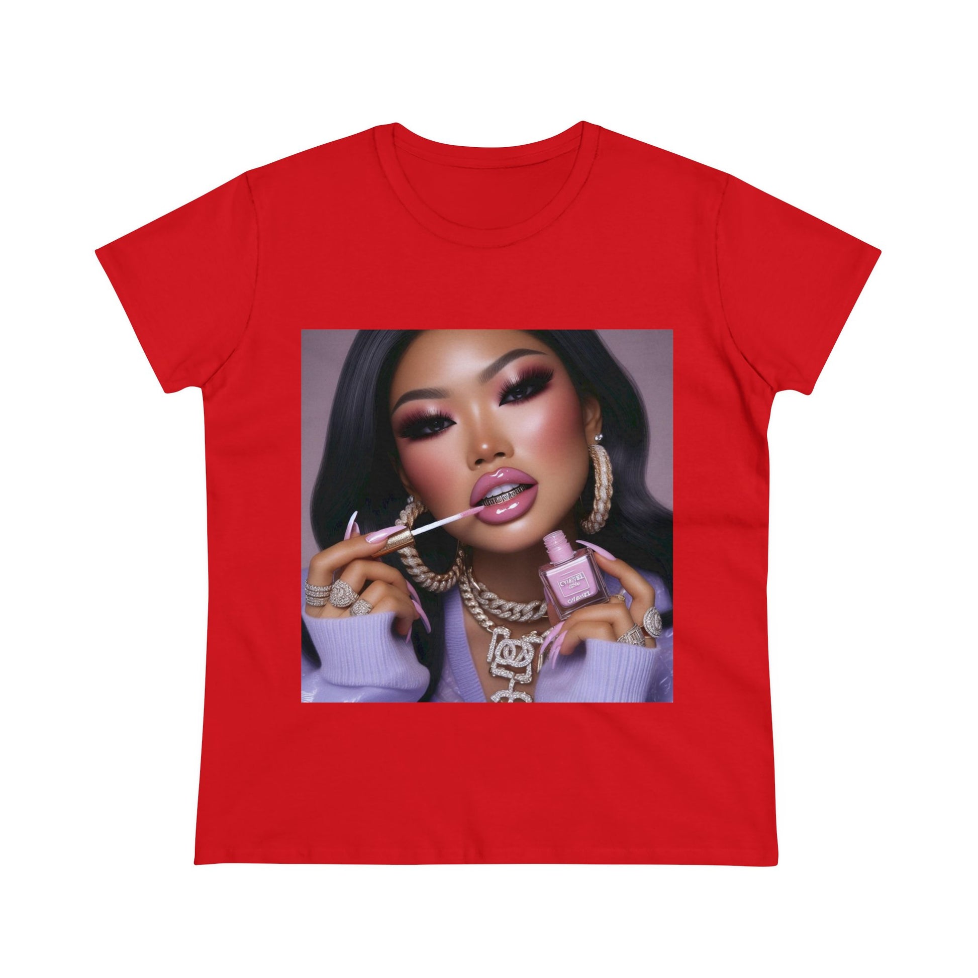 Gloss Up T-Shirt T-Shirt Printify Red S