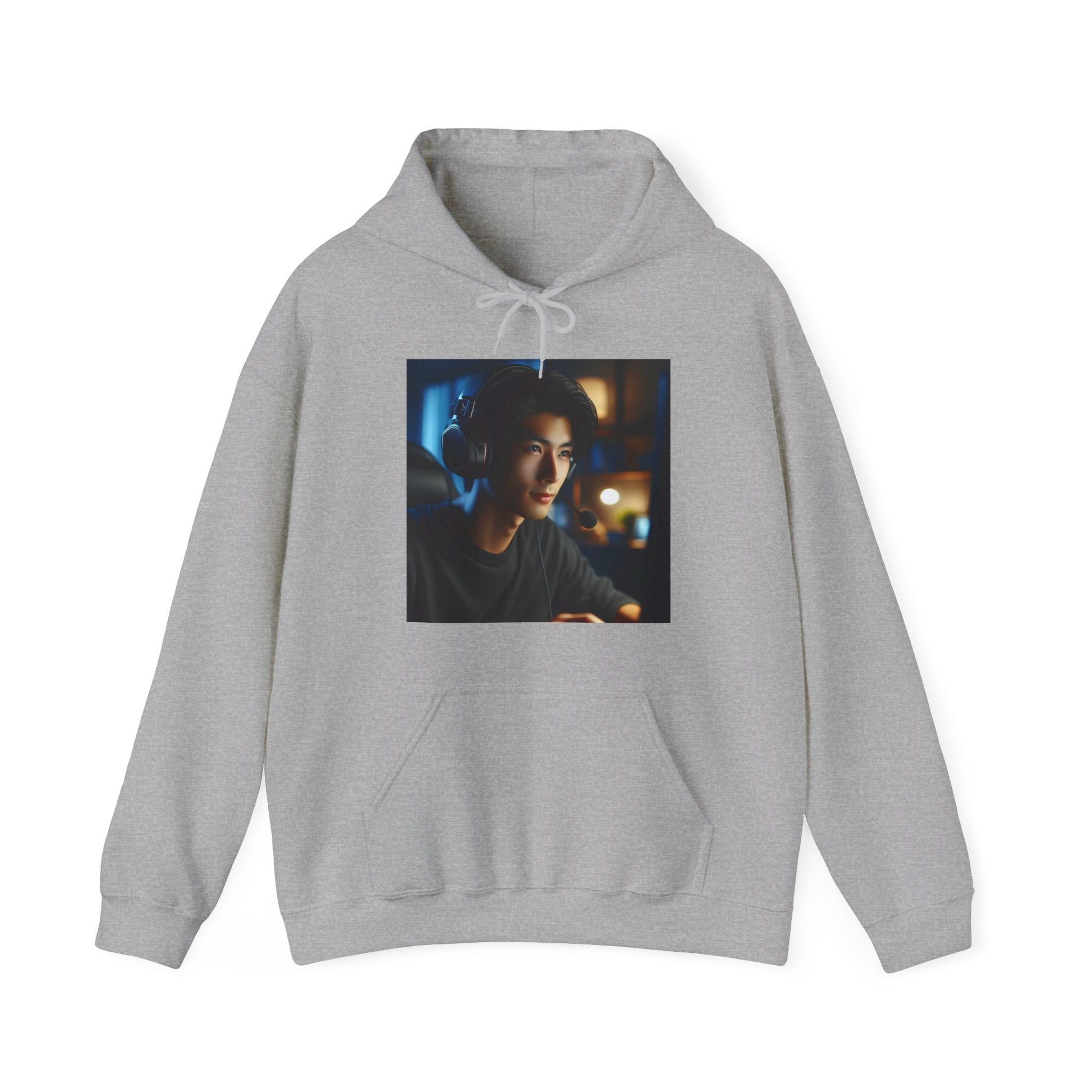 Game Time Hoodie Hoodie Printify Sport Grey S