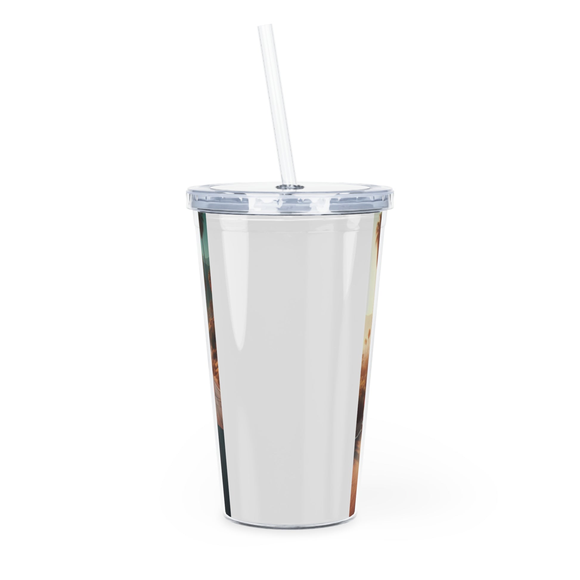 1972 Red Buick Gran Sport Tumbler with Straw Mug Printify