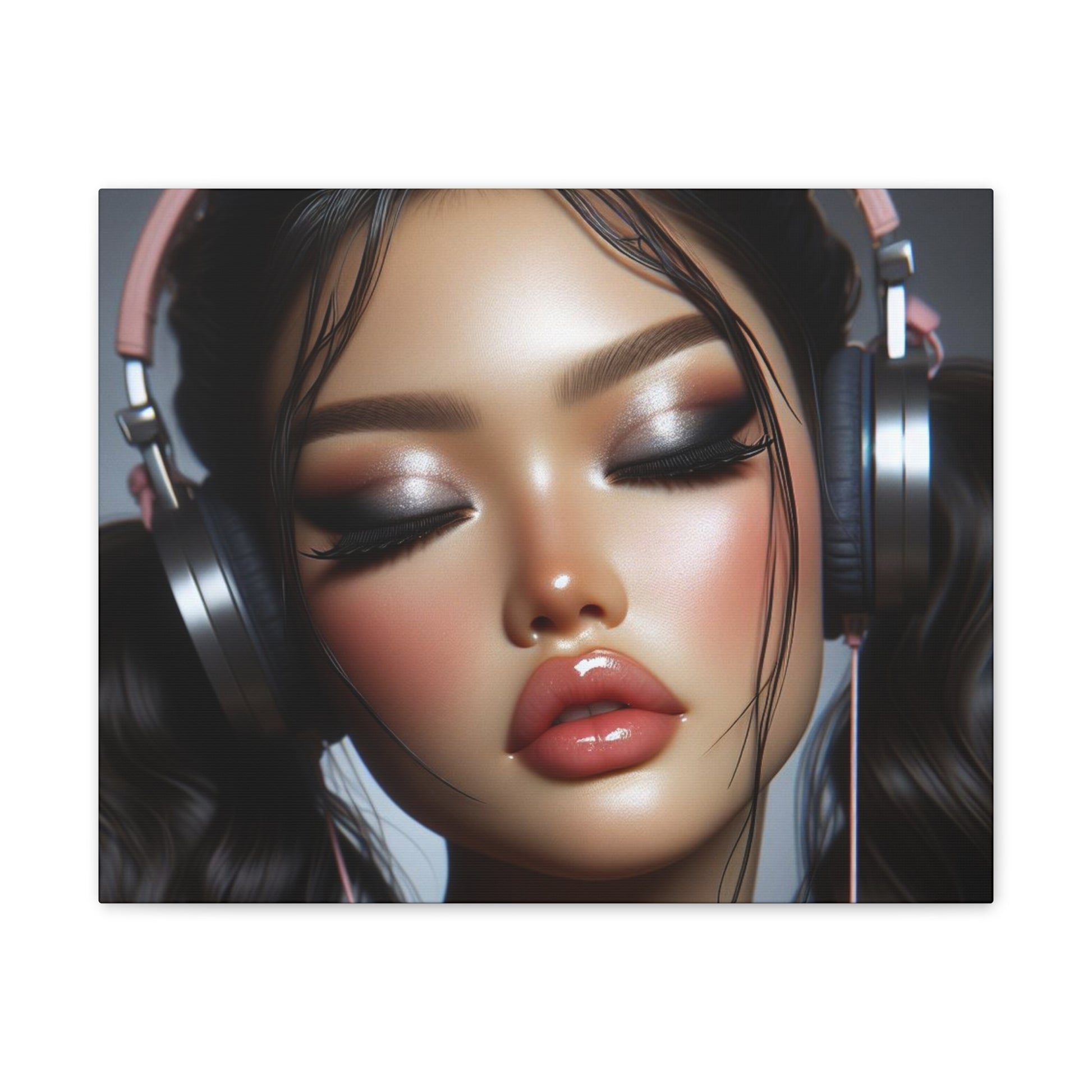 Music Vibes Canvas Canvas Printify