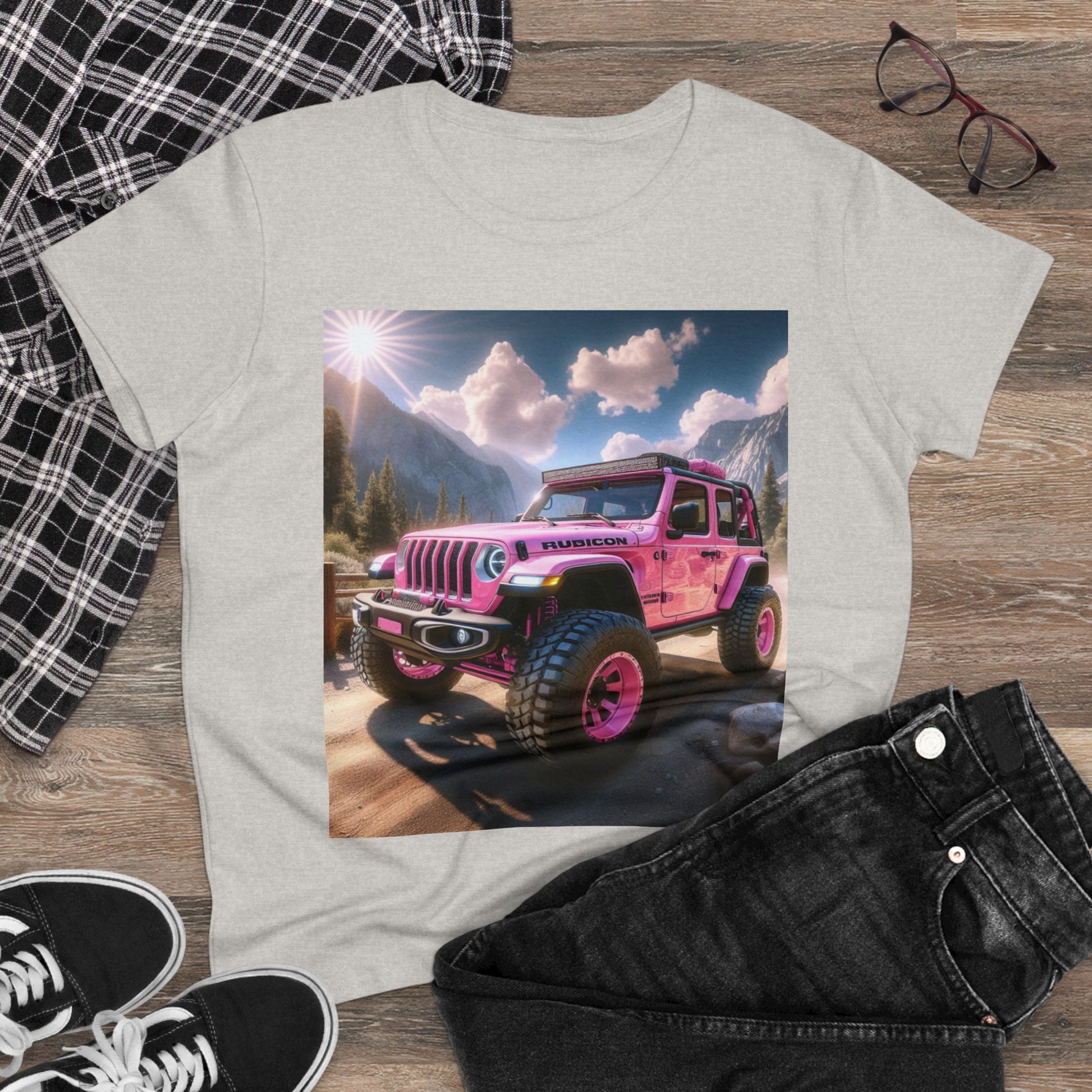 Pink Rubicon T-Shirt T-Shirt Printify