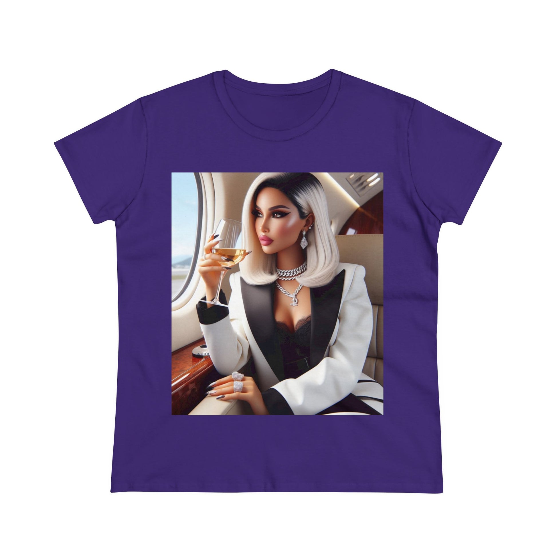 Private Business T-Shirt T-Shirt Printify Purple S