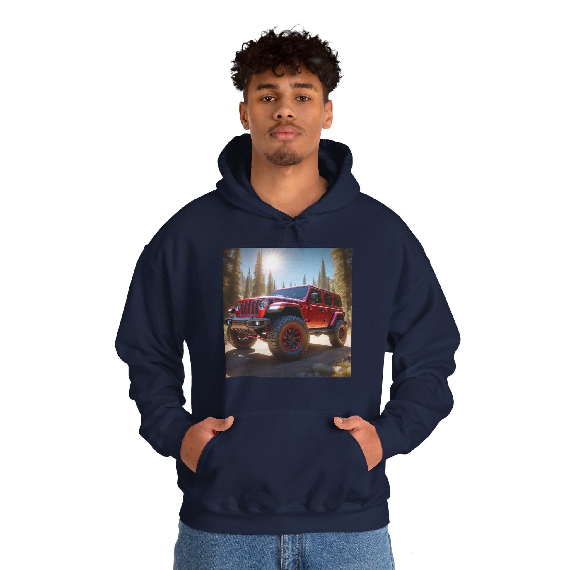 Red Rubicon Hoodie Hoodie Printify