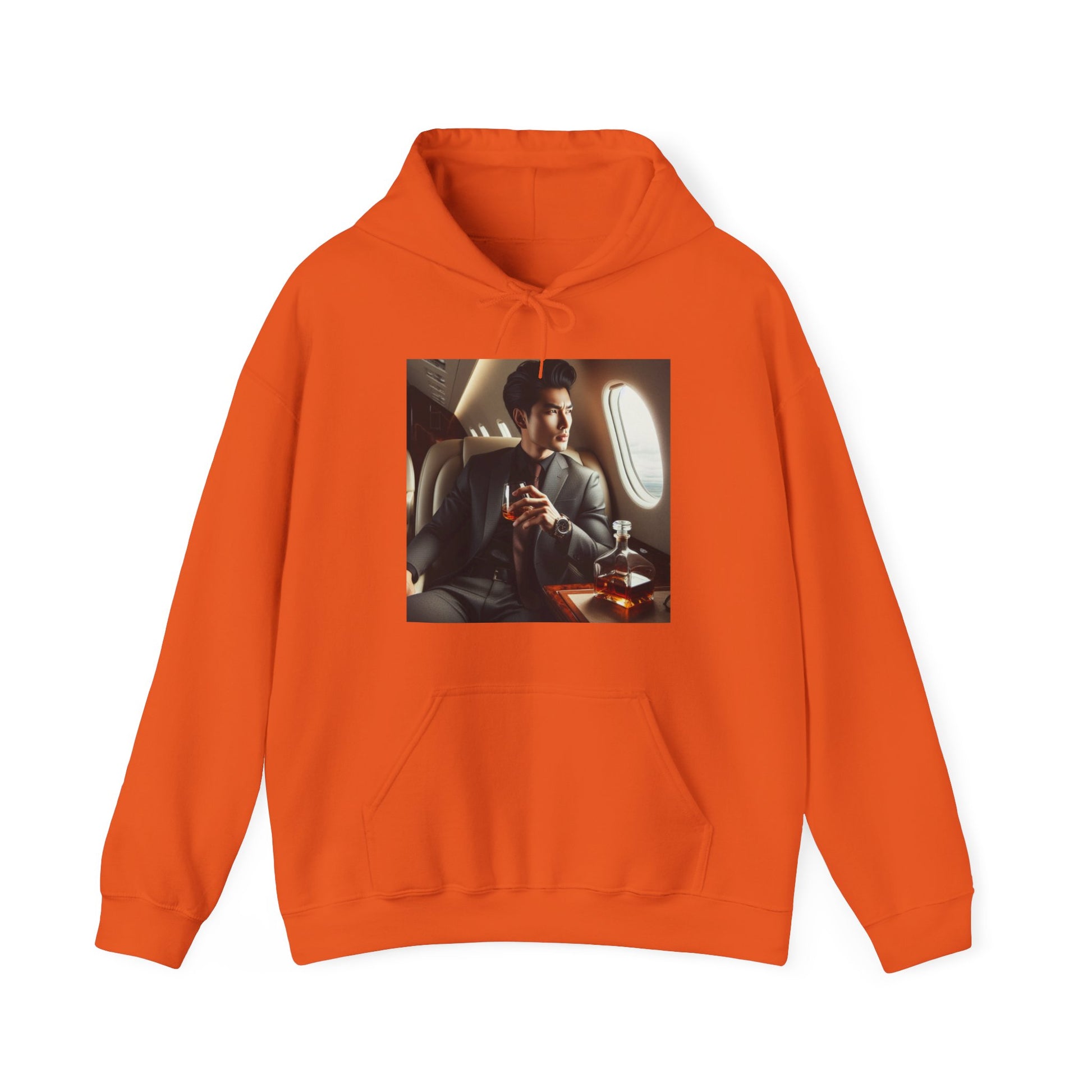 Private Business Hoodie Hoodie Printify Orange S