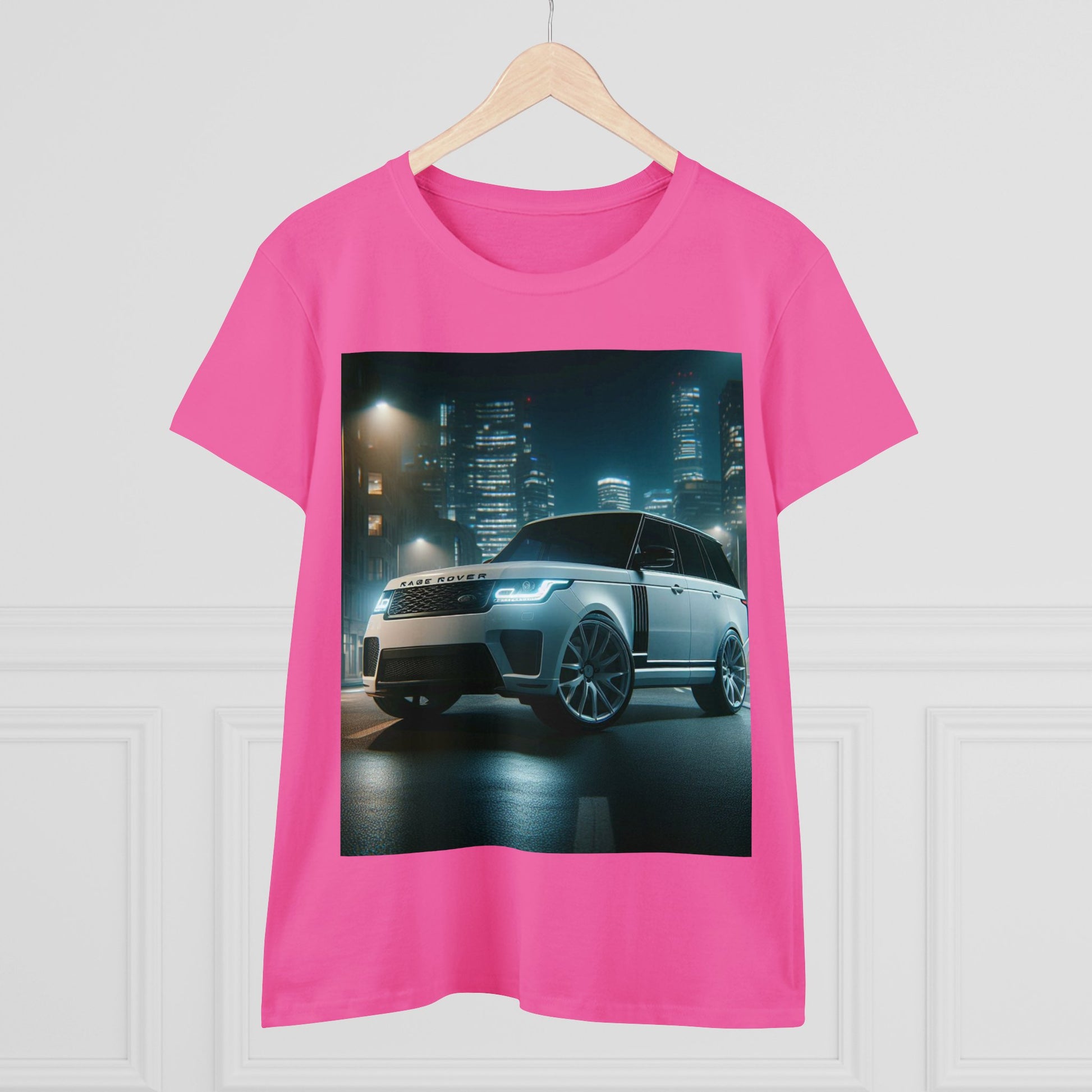 White Range Rover T-Shirt T-Shirt Printify