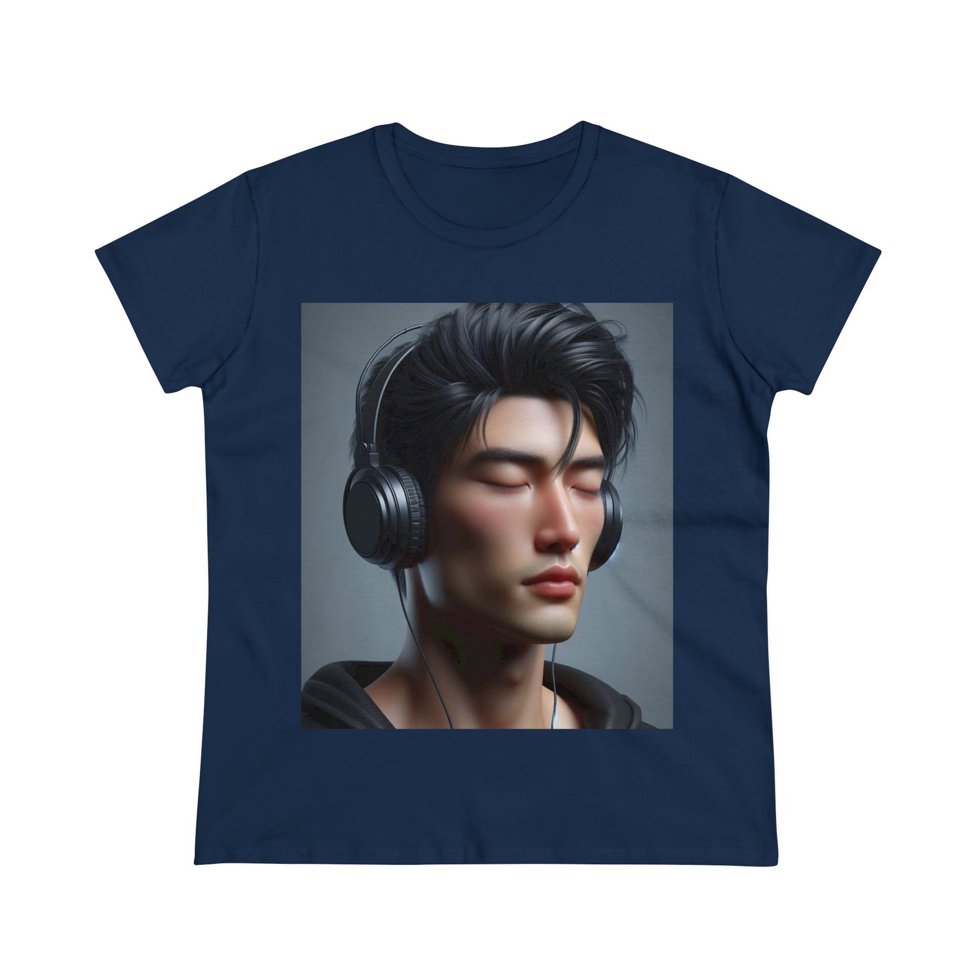 Music Vibes T-Shirt T-Shirt Printify Navy S