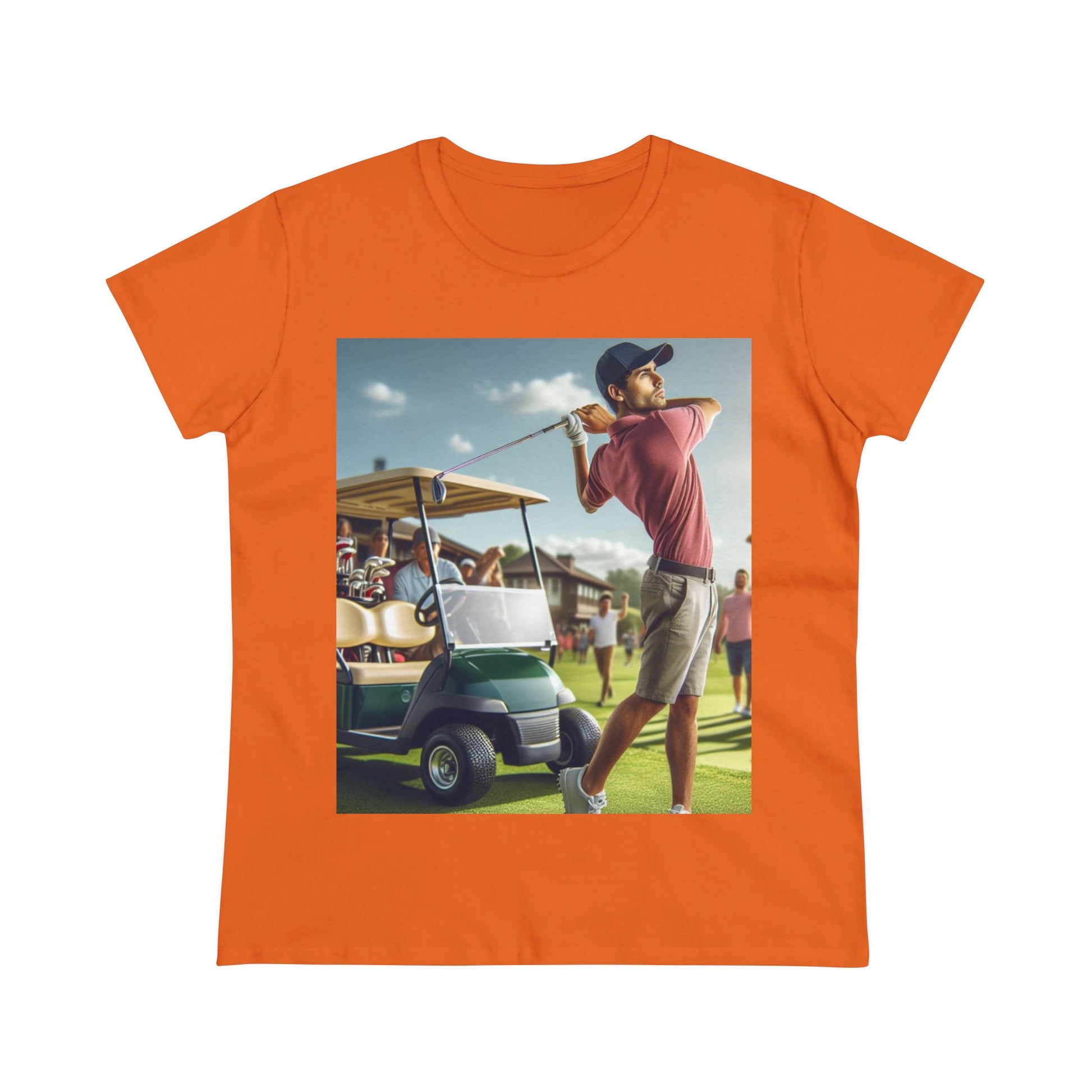 Golf Tournament T-Shirts T-Shirt Printify Orange S