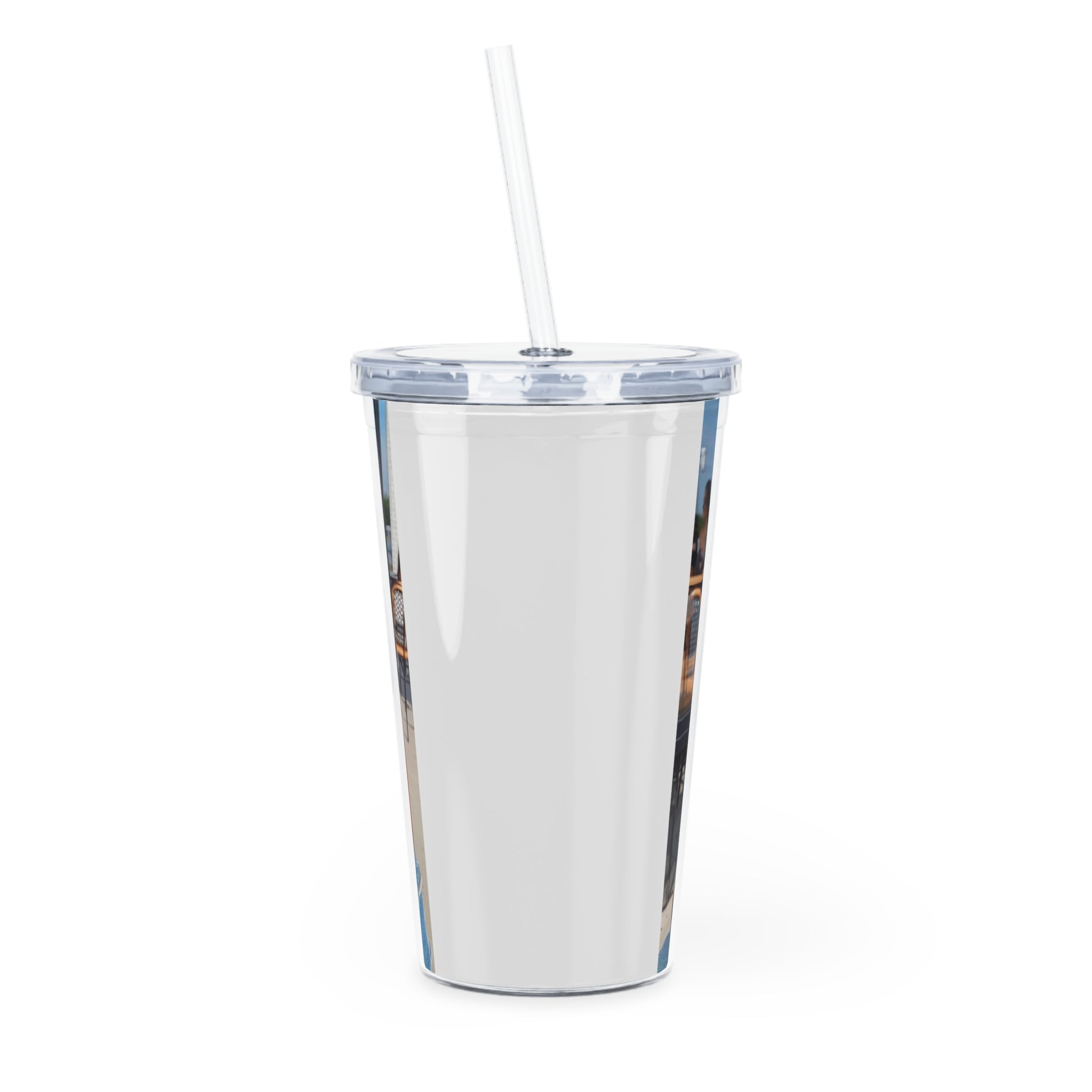 Coffee Beauty Tumbler with Straw Mug Printify