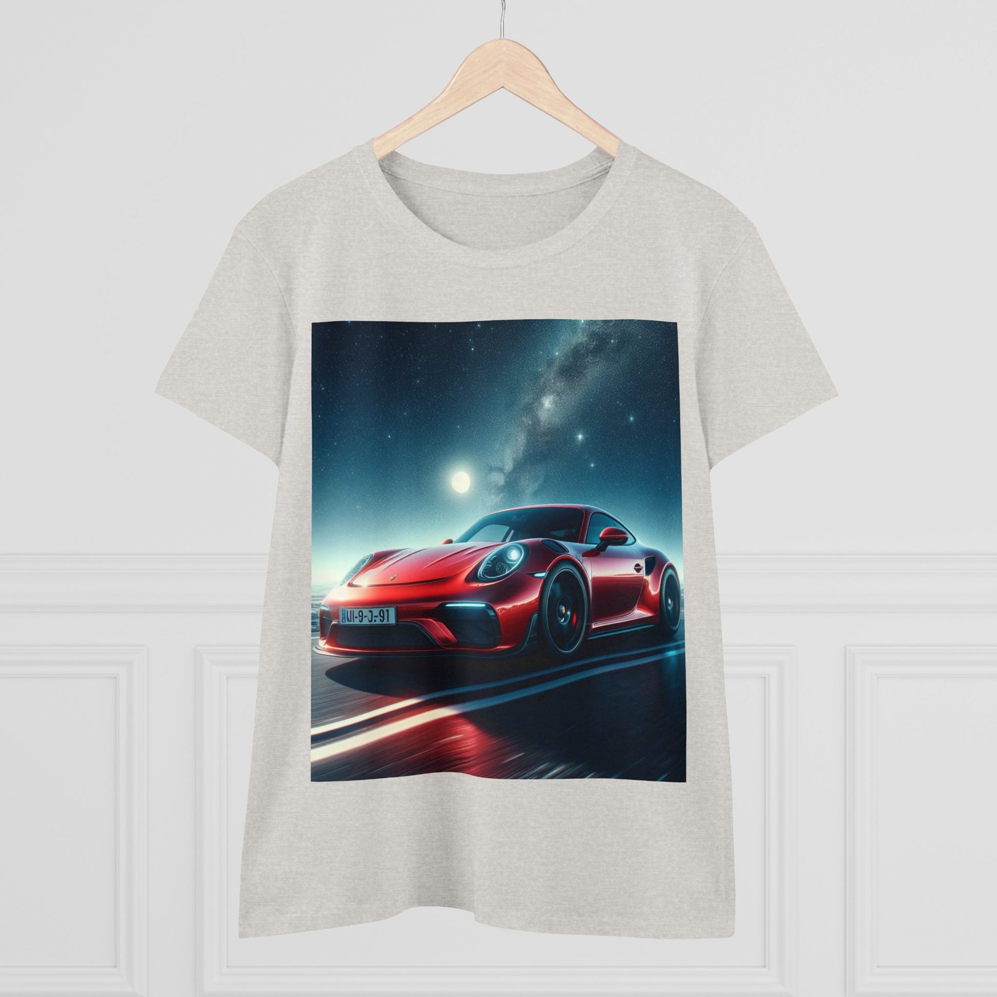 Red Porsche T-Shirt T-Shirt Printify