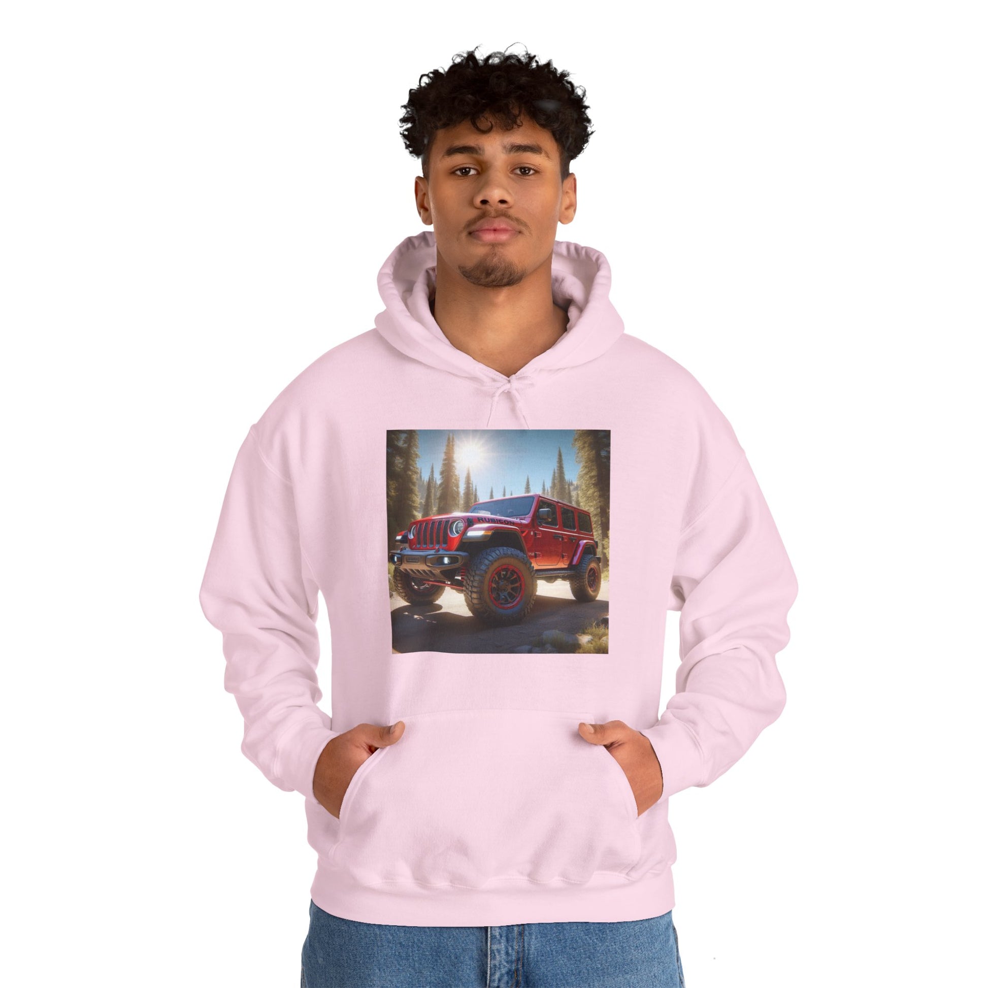 Red Rubicon Hoodie Hoodie Printify