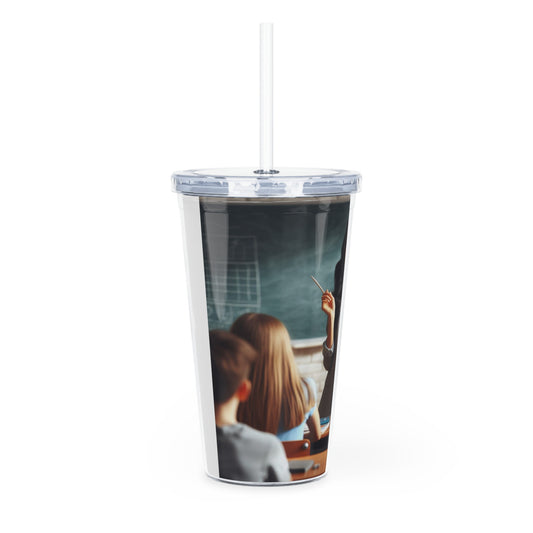 Class in Session Tumbler with Straw Mug Printify