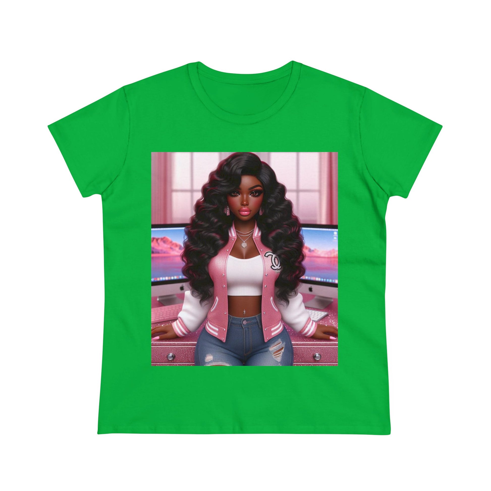 Pink Everything T-Shirt T-Shirt Printify Irish Green S