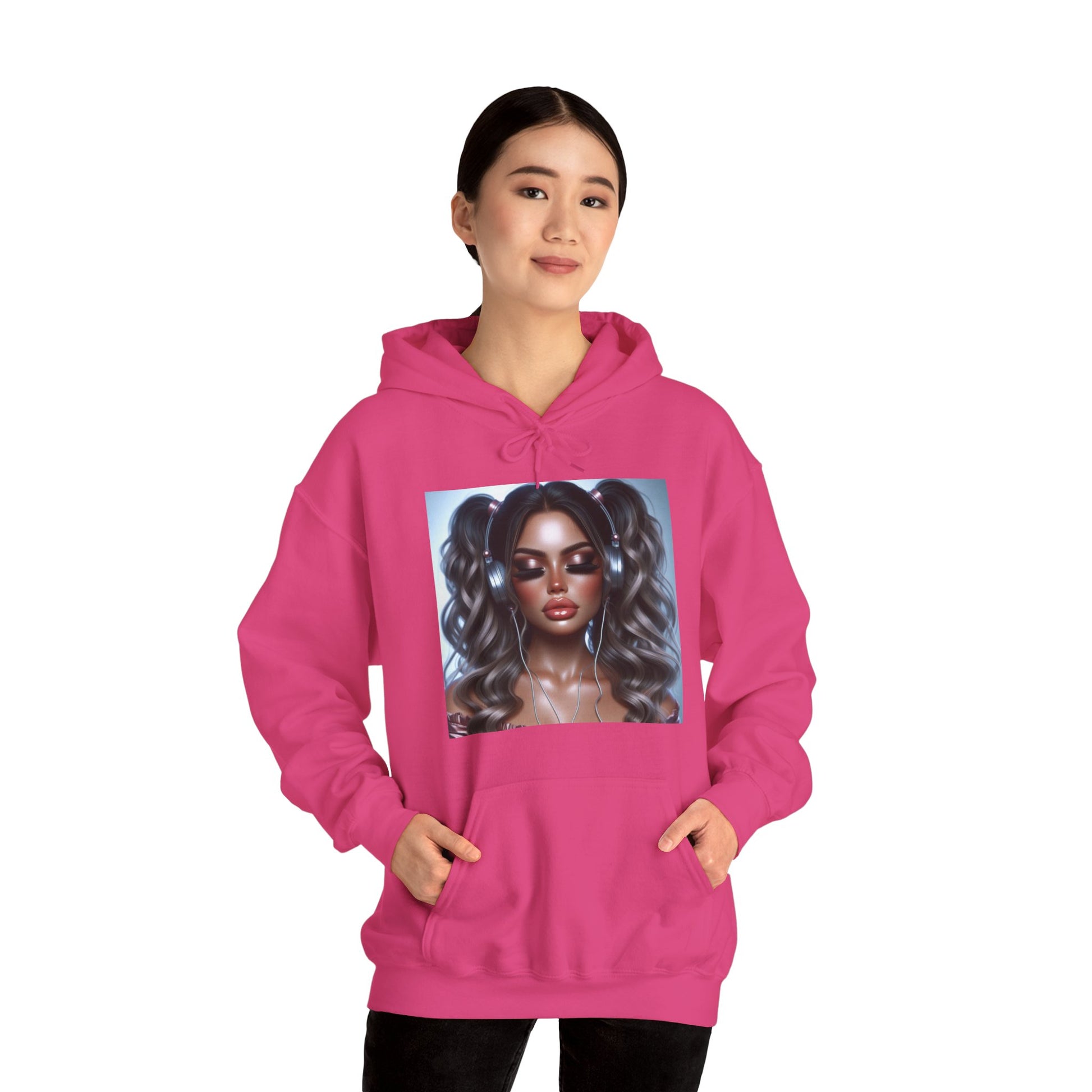 Music Vibes Hoodie Hoodie Printify