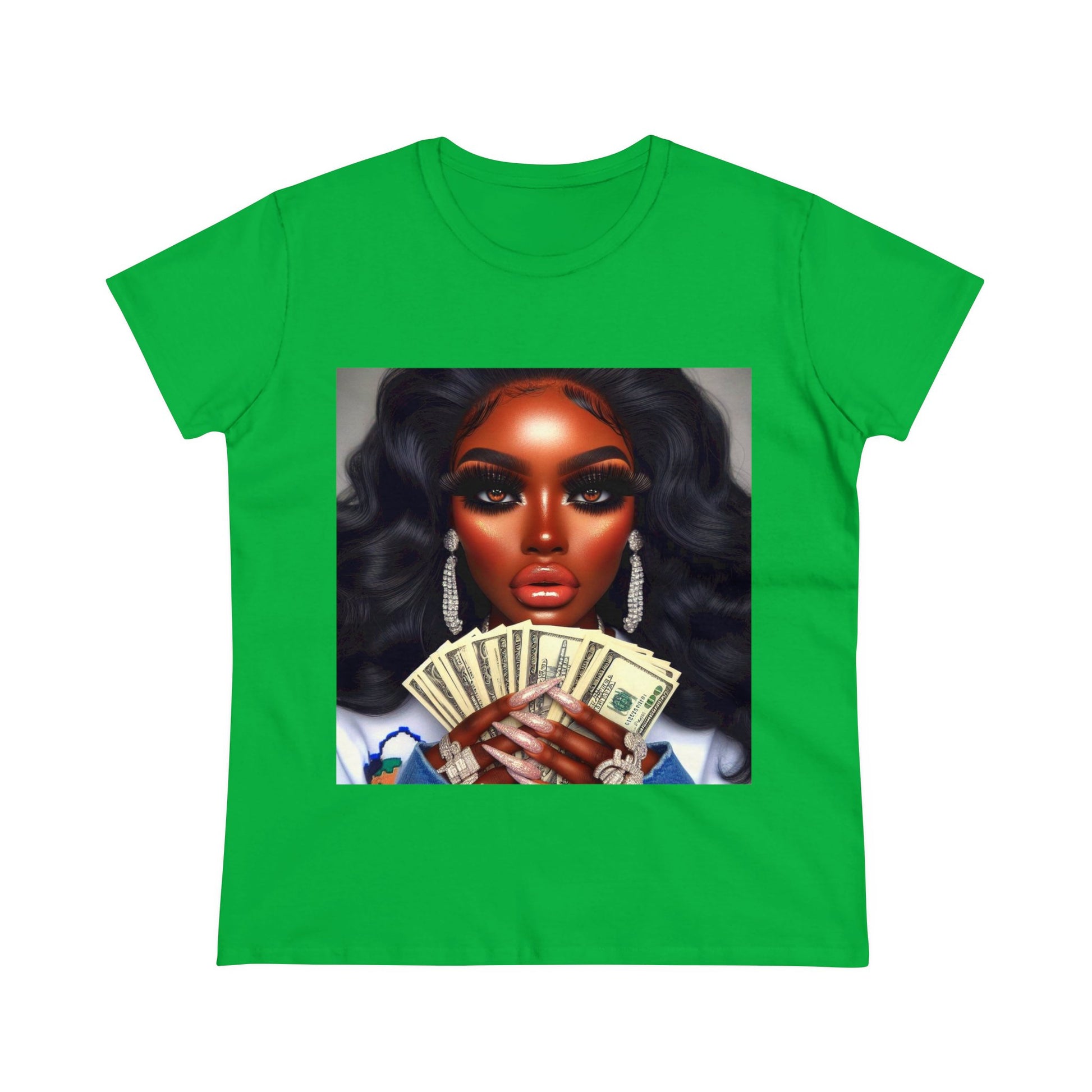 Money Talks T-Shirt T-Shirt Printify Irish Green S