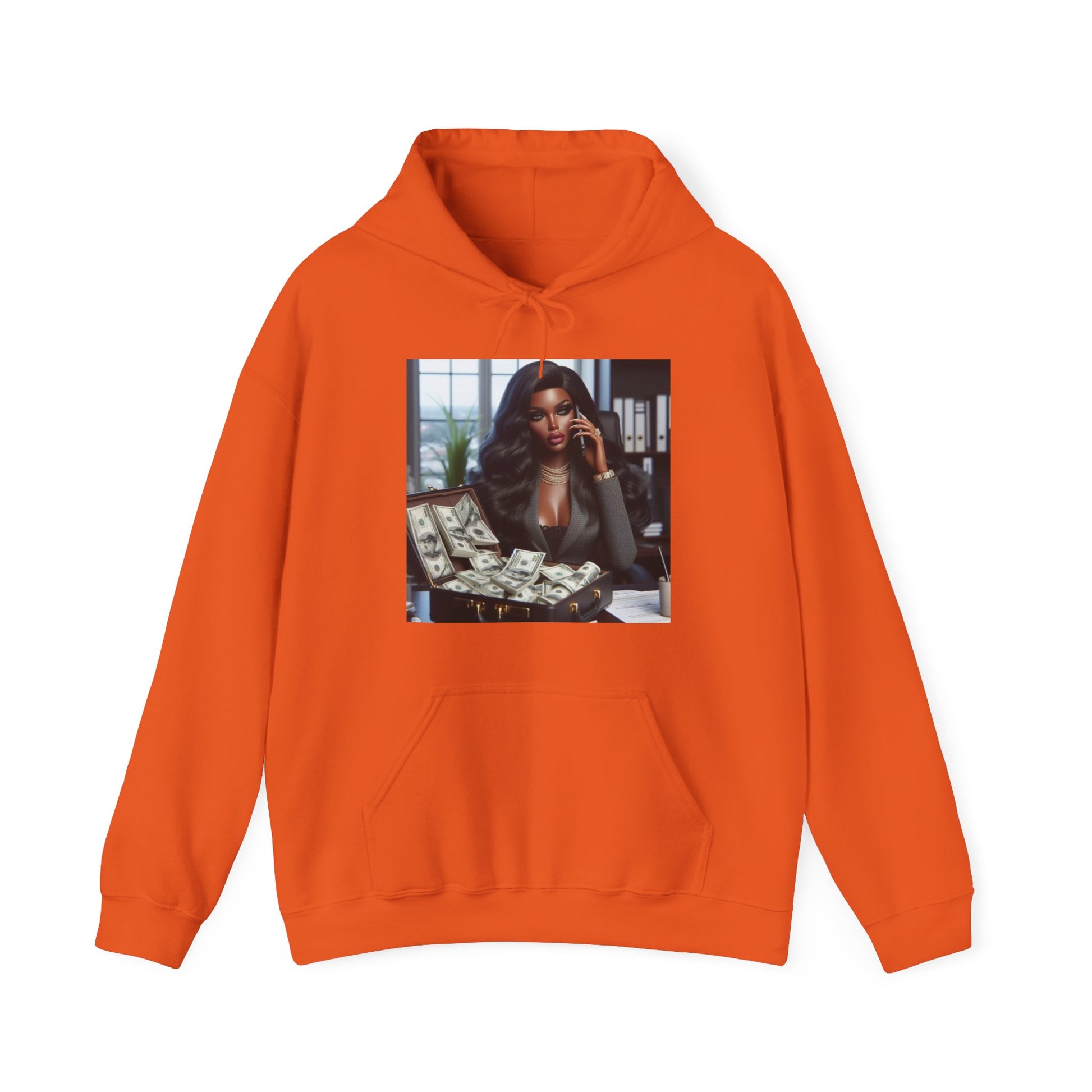 Business Deal Hoodie Hoodie Printify Orange S