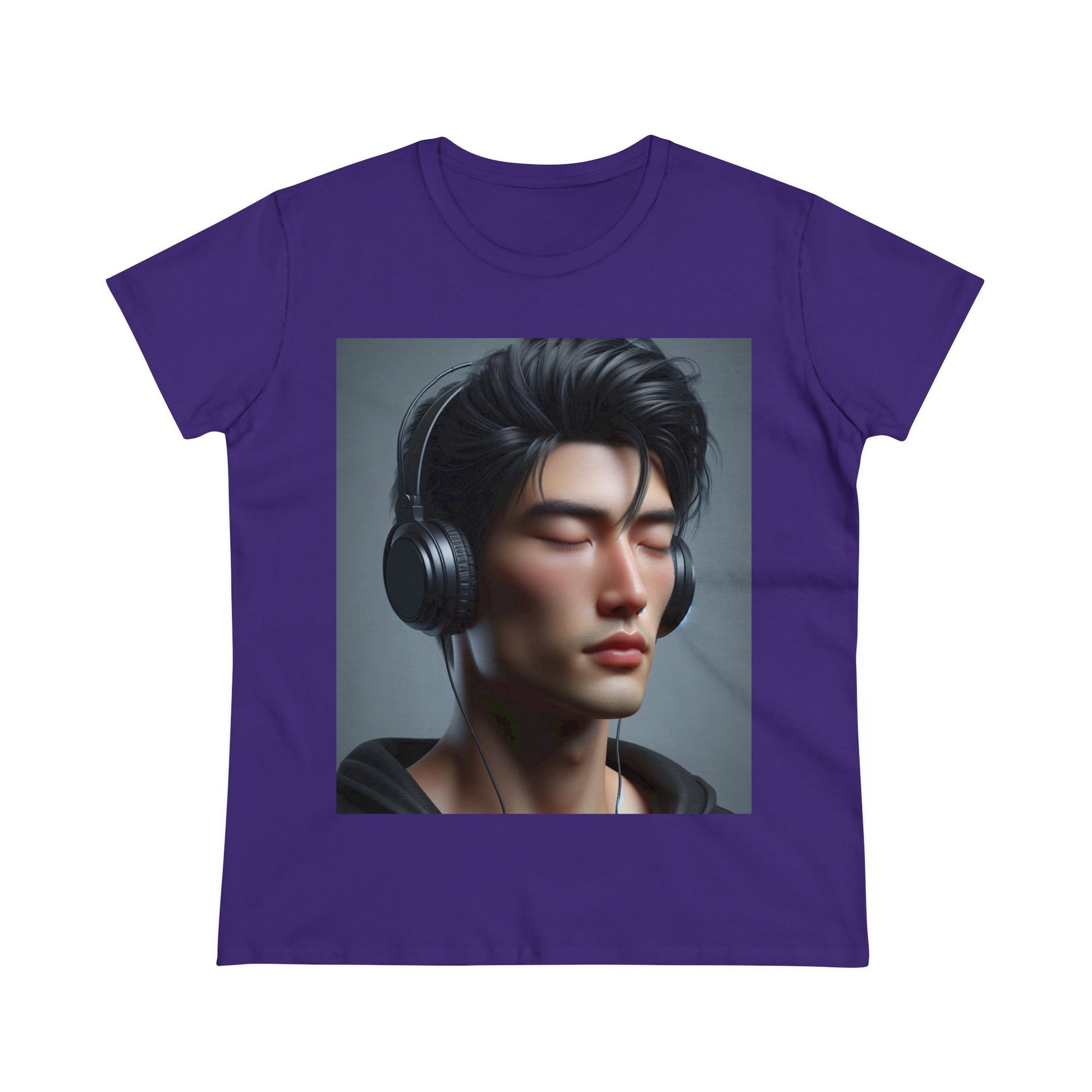 Music Vibes T-Shirt T-Shirt Printify Purple S