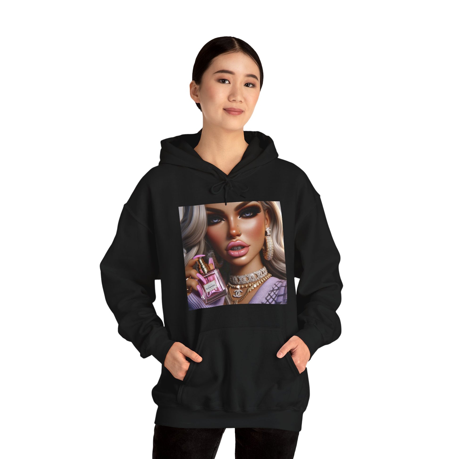 Chanel Please Hoodie Hoodie Printify