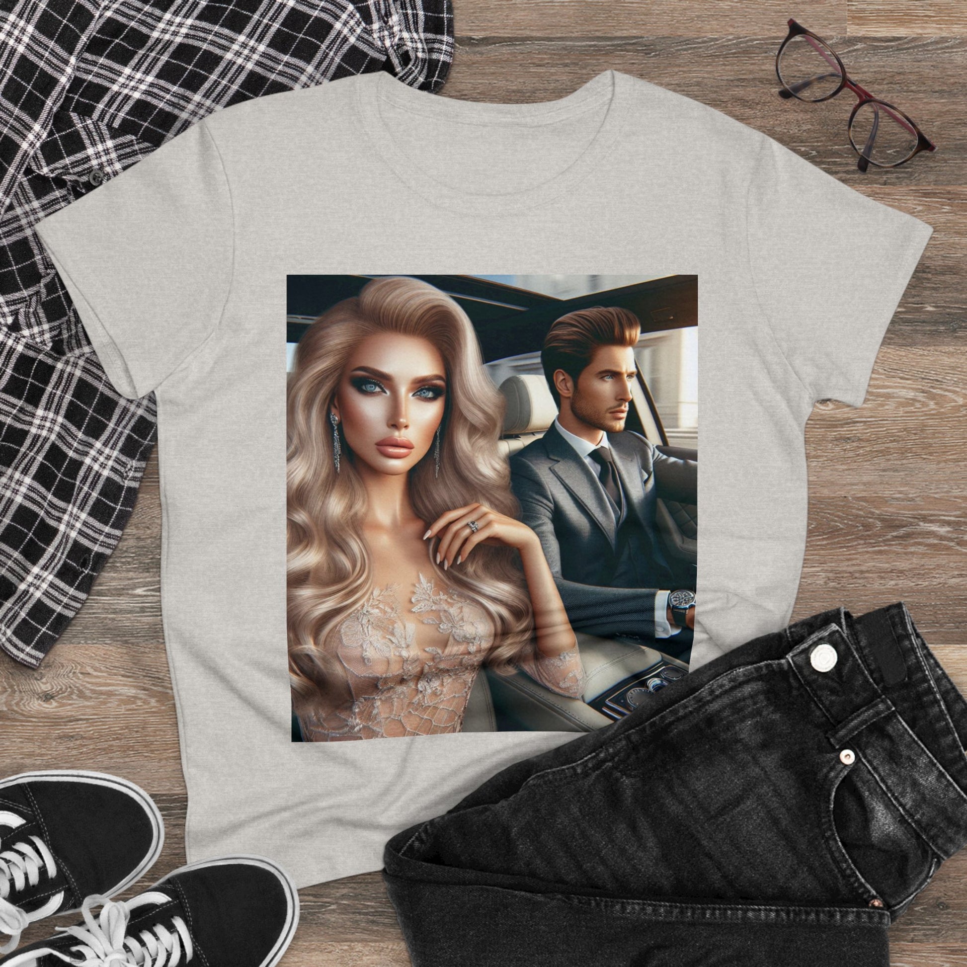 Elegant Drive T-Shirt T-Shirt Printify