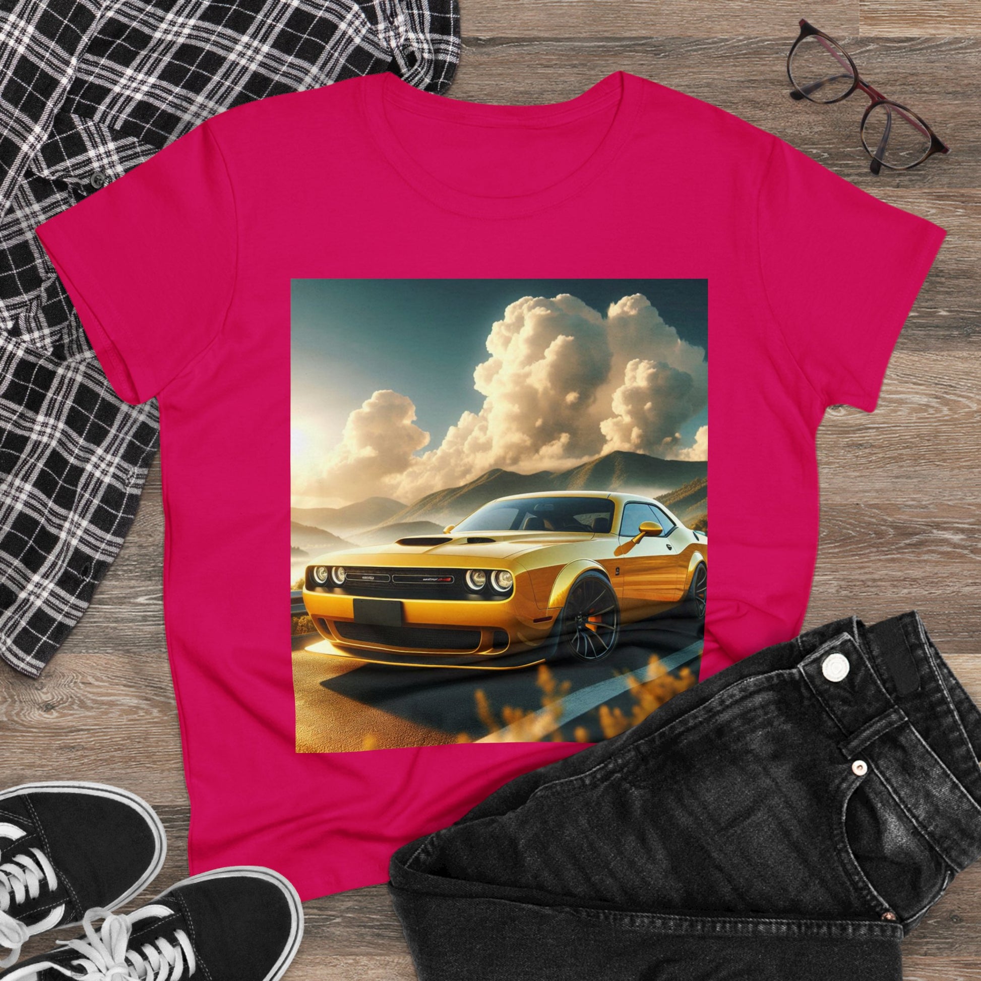 Yellow Challenger T-Shirt T-Shirt Printify