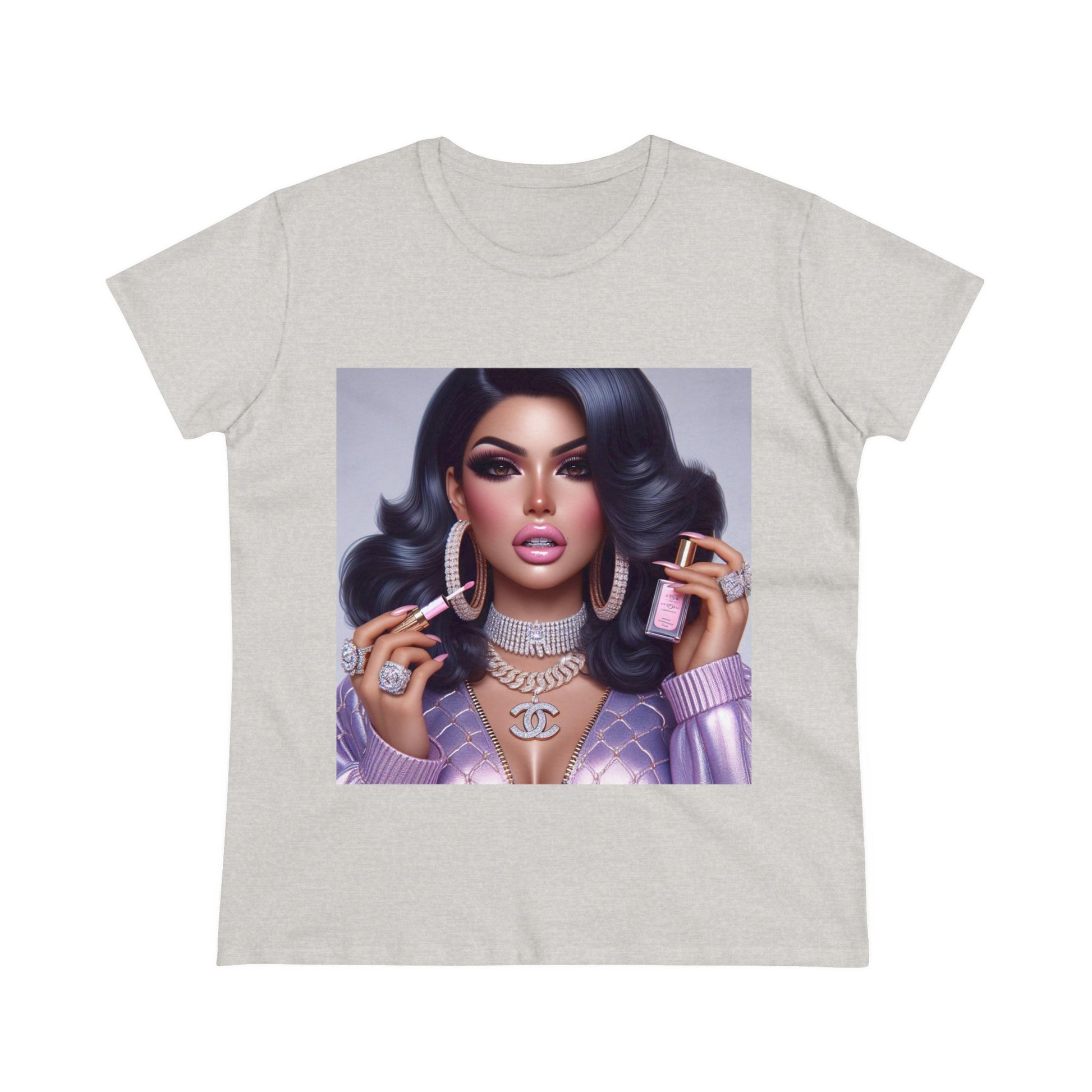 Gloss Up T-Shirt T-Shirt Printify Ash S