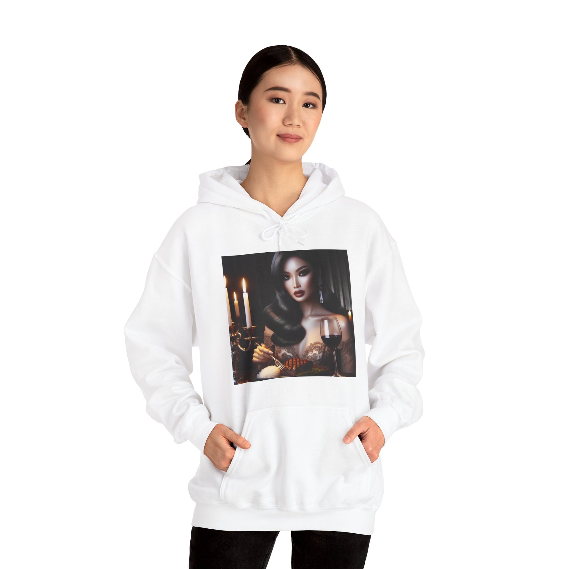 Elegant Meal Hoodie Hoodie Printify