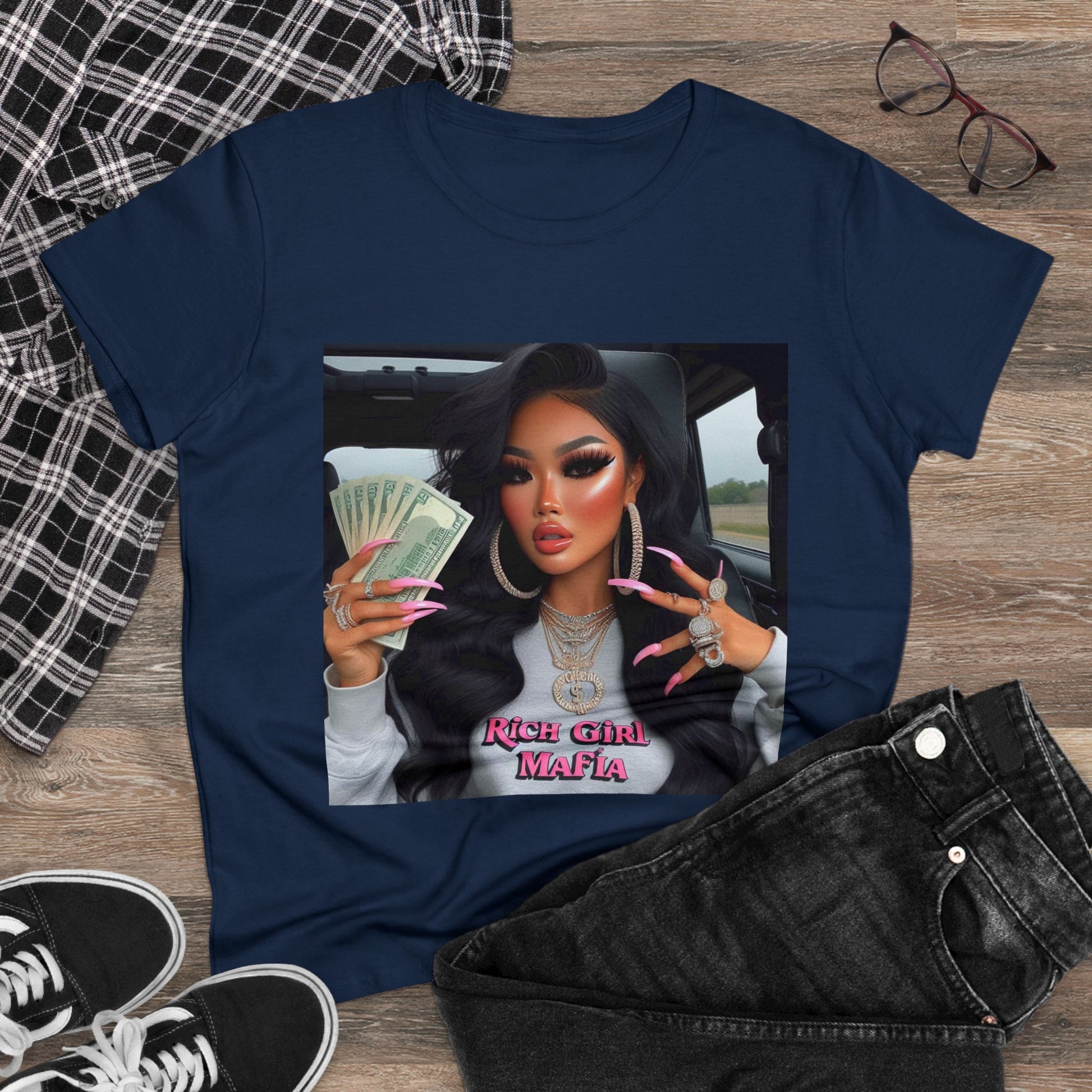 Rich Girl Mafia T-Shirt T-Shirt Printify