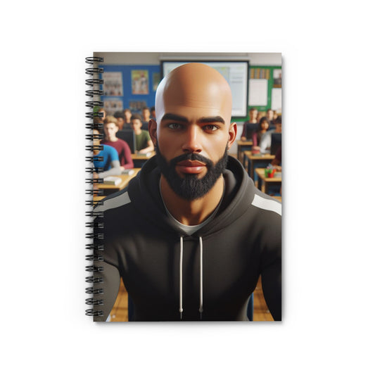 Class in Session Spiral Notebook Paper products Printify One Size