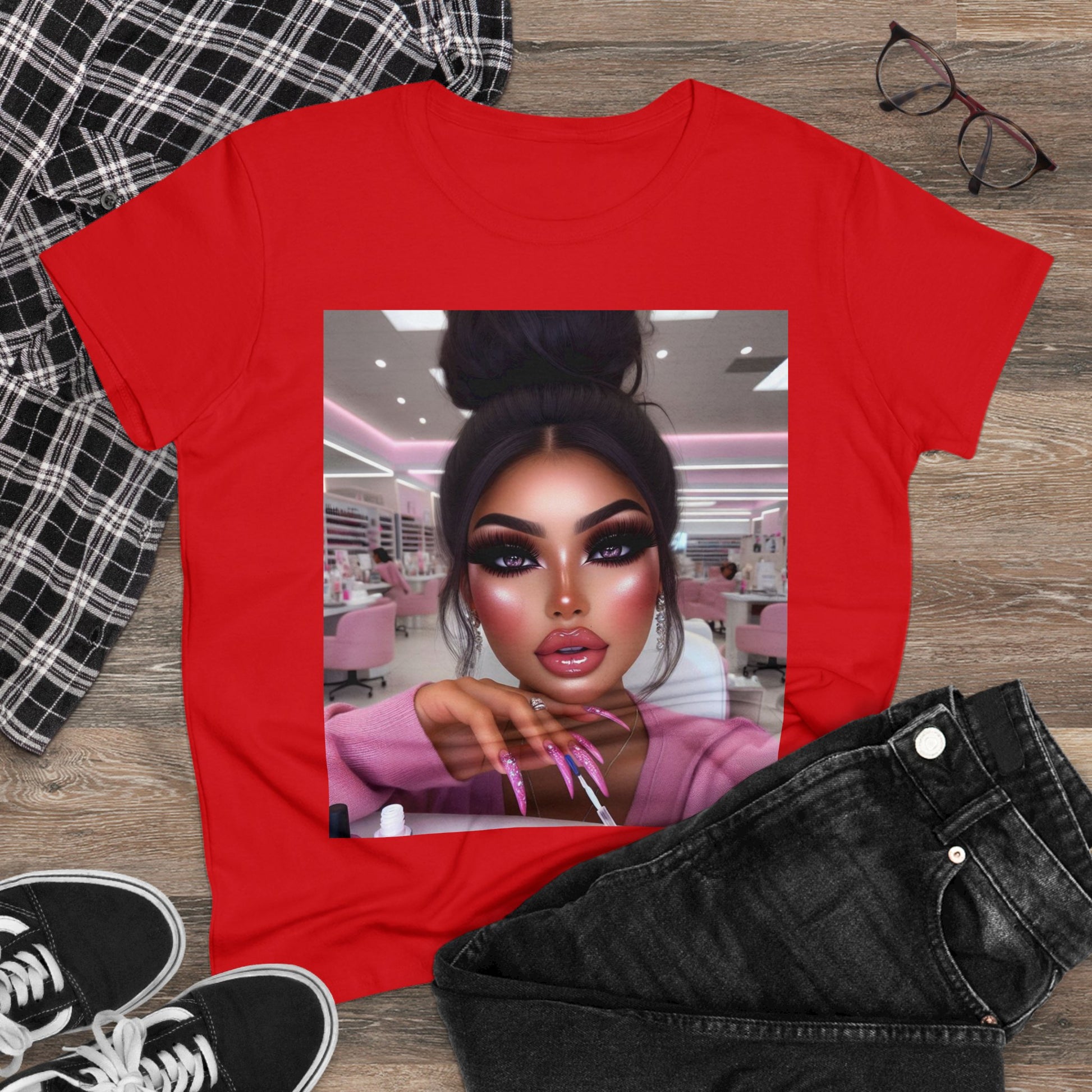 Nail Day T-Shirt T-Shirt Printify