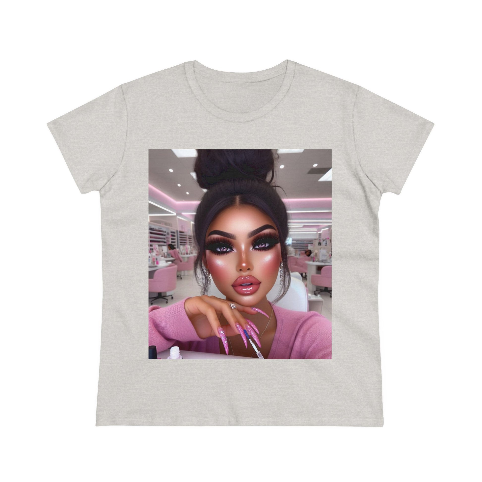 Nail Day T-Shirt T-Shirt Printify Ash S