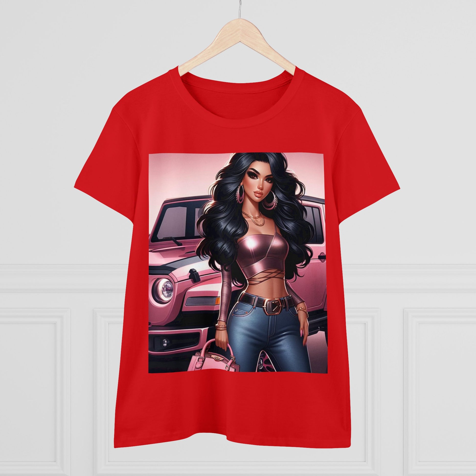 Pink Luxury T-Shirt T-Shirt Printify