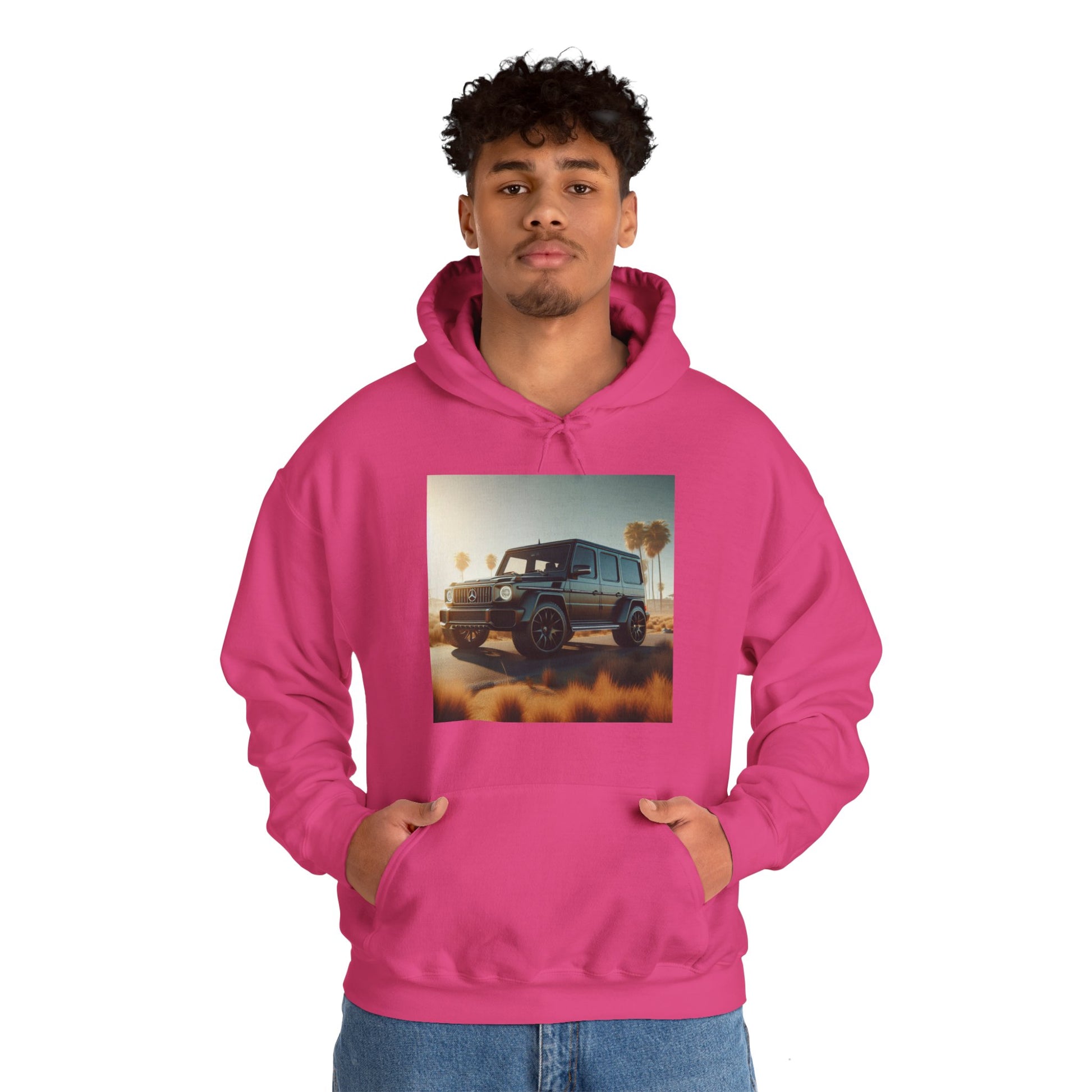 Black G-Wagon Hoodie Hoodie Printify