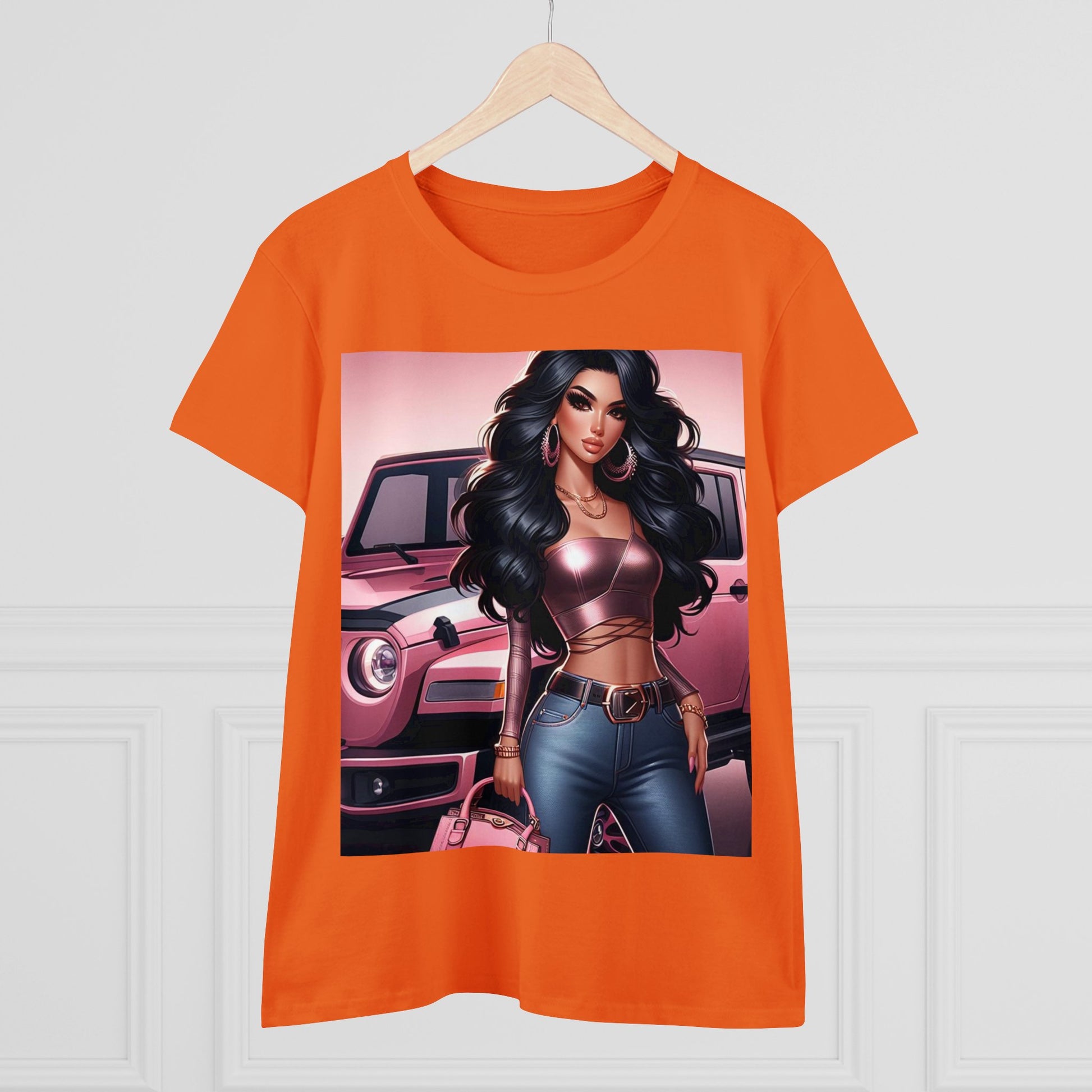 Pink Luxury T-Shirt T-Shirt Printify