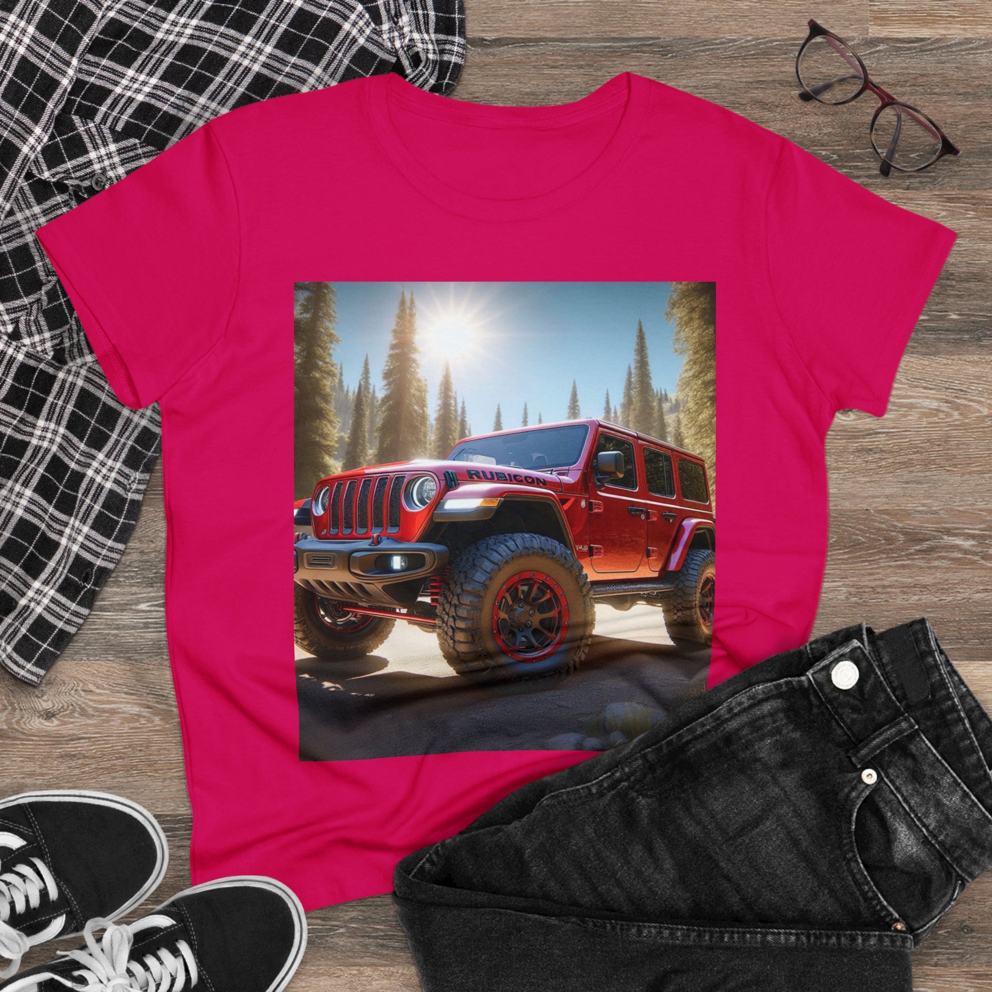 Red Rubicon T-Shirt T-Shirt Printify