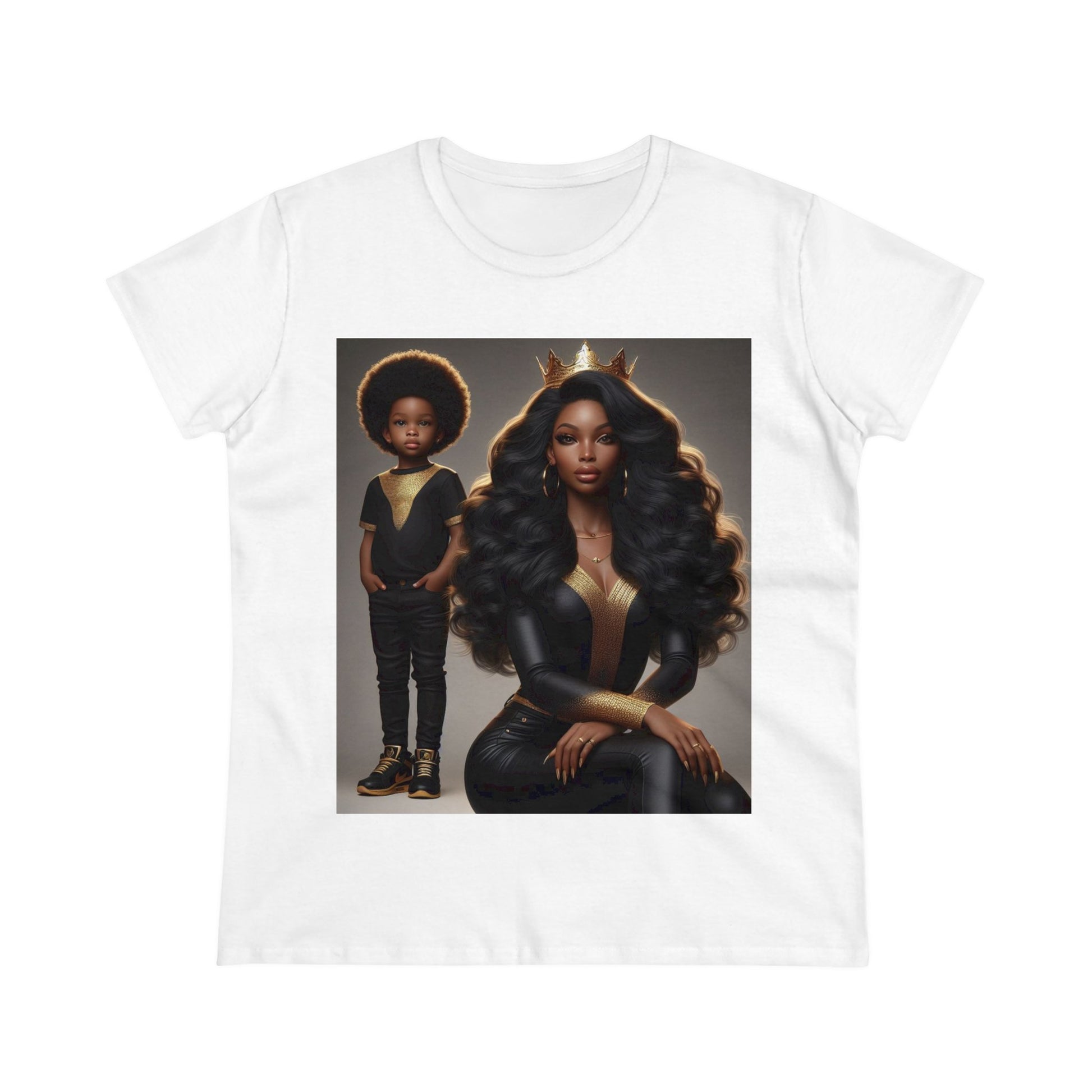 Royalty T-Shirt T-Shirt Printify White S