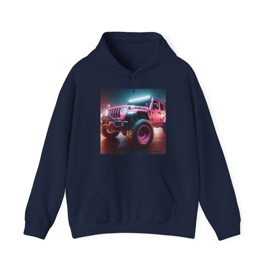Pink Rubicon Hoodie Hoodie Printify Navy S
