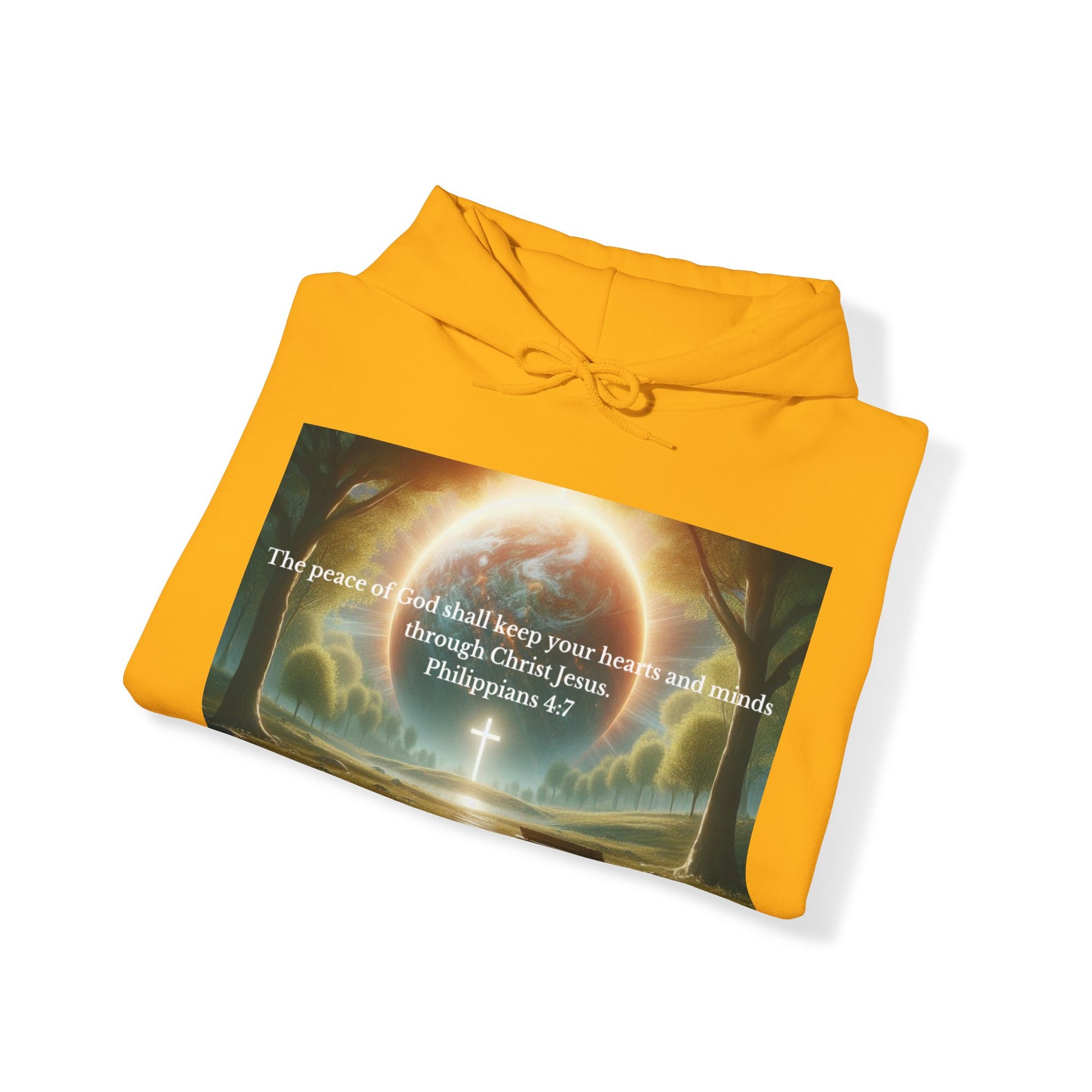 Philippians 4:7 Hoodie Hoodie Printify