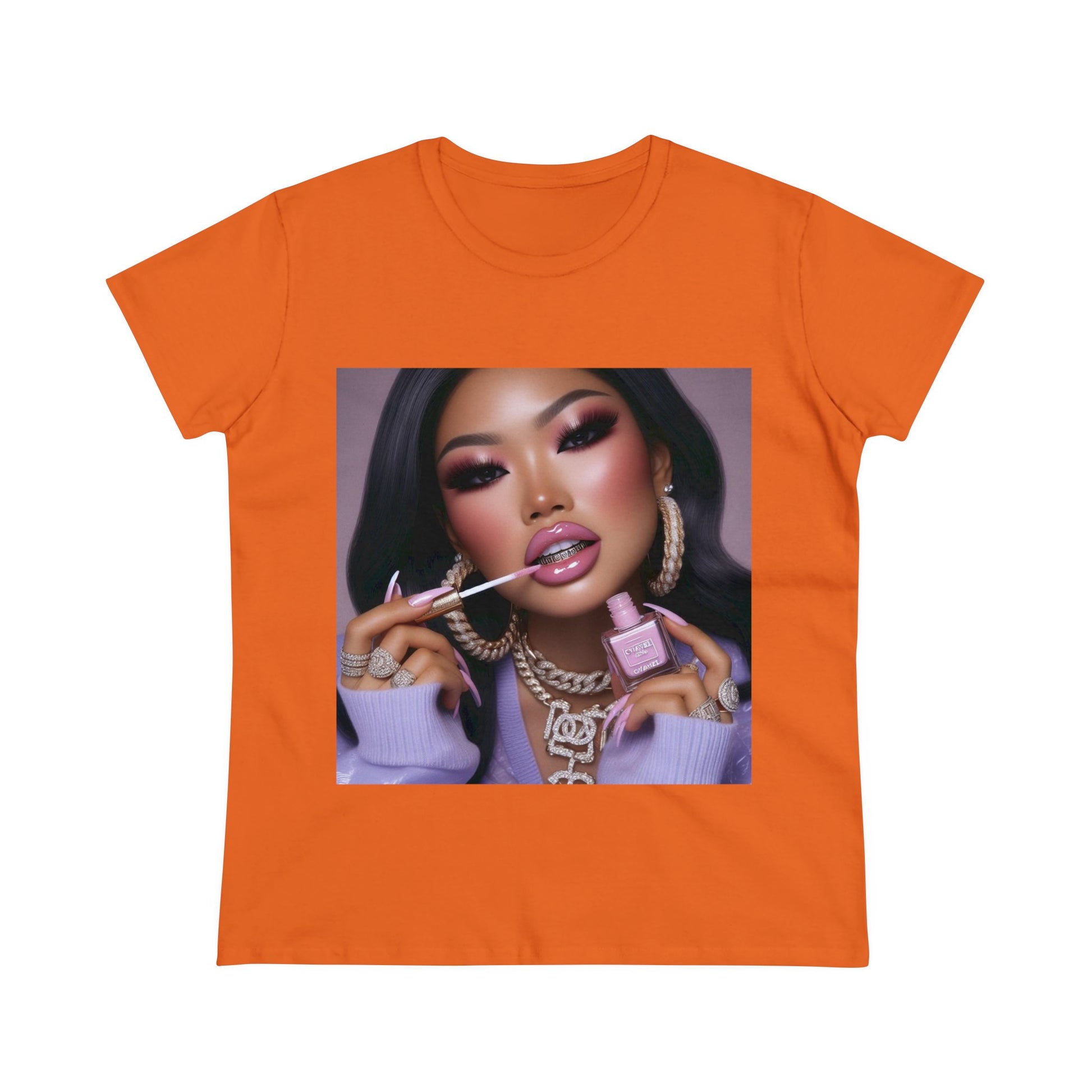 Gloss Up T-Shirt T-Shirt Printify Orange S