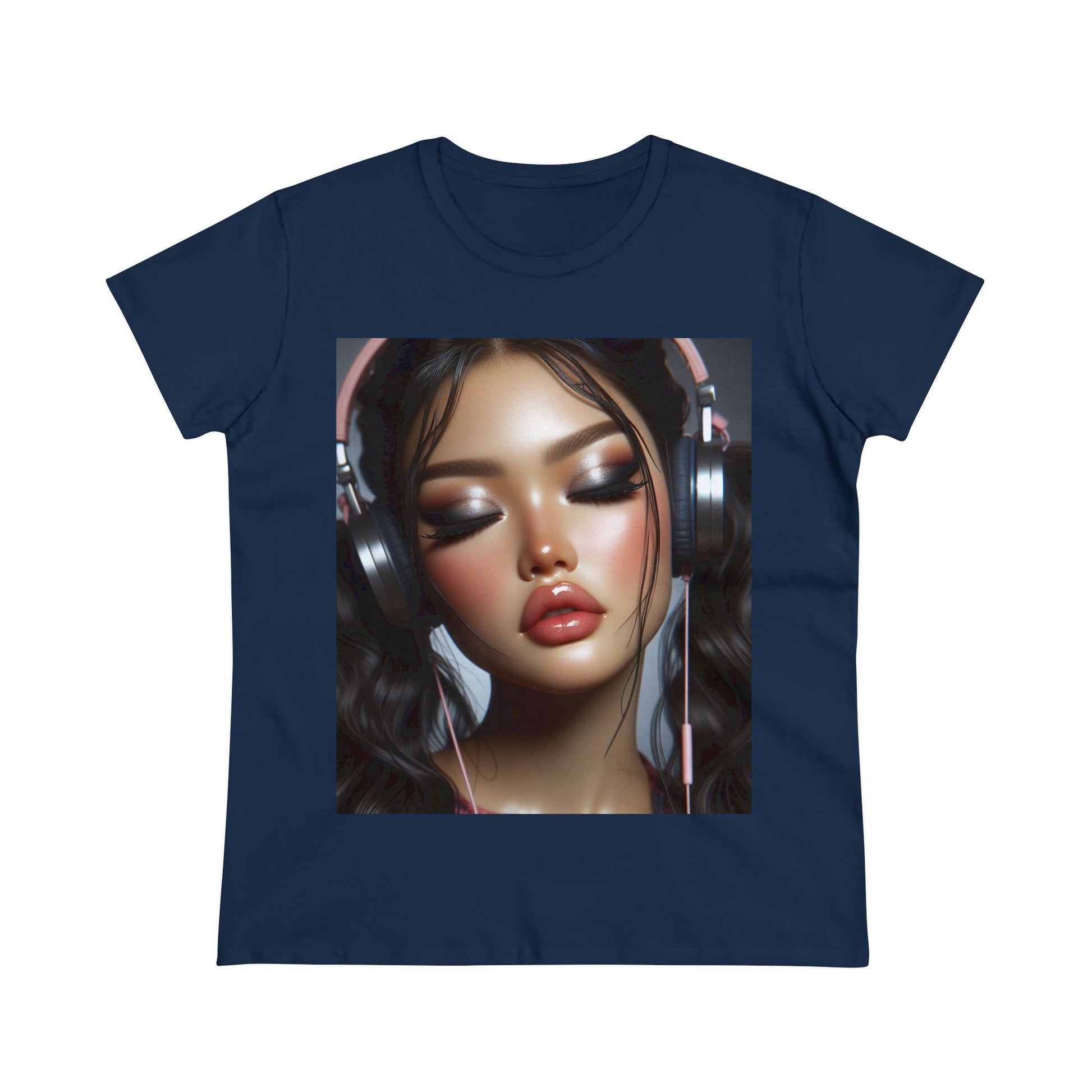 Music Vibes T-Shirt T-Shirt Printify Navy S
