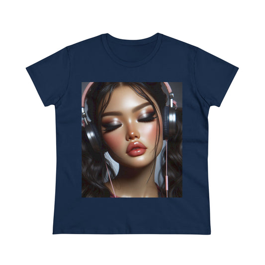 Music Vibes T-Shirt T-Shirt Printify Navy S