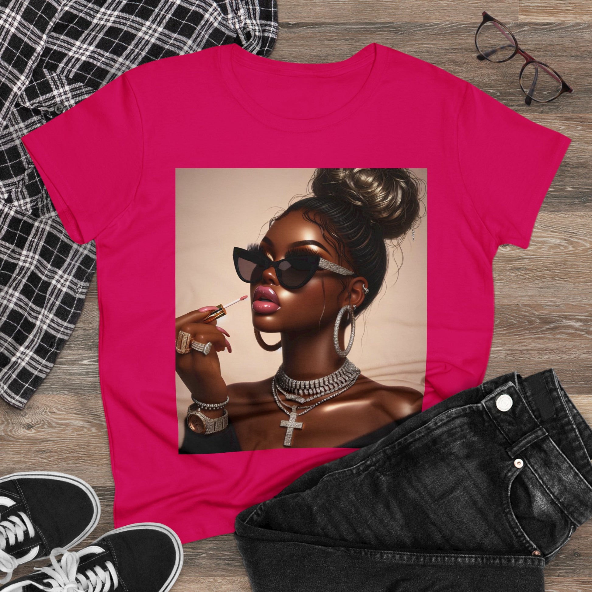 My Lip Gloss is Poppin T-Shirt T-Shirt Printify
