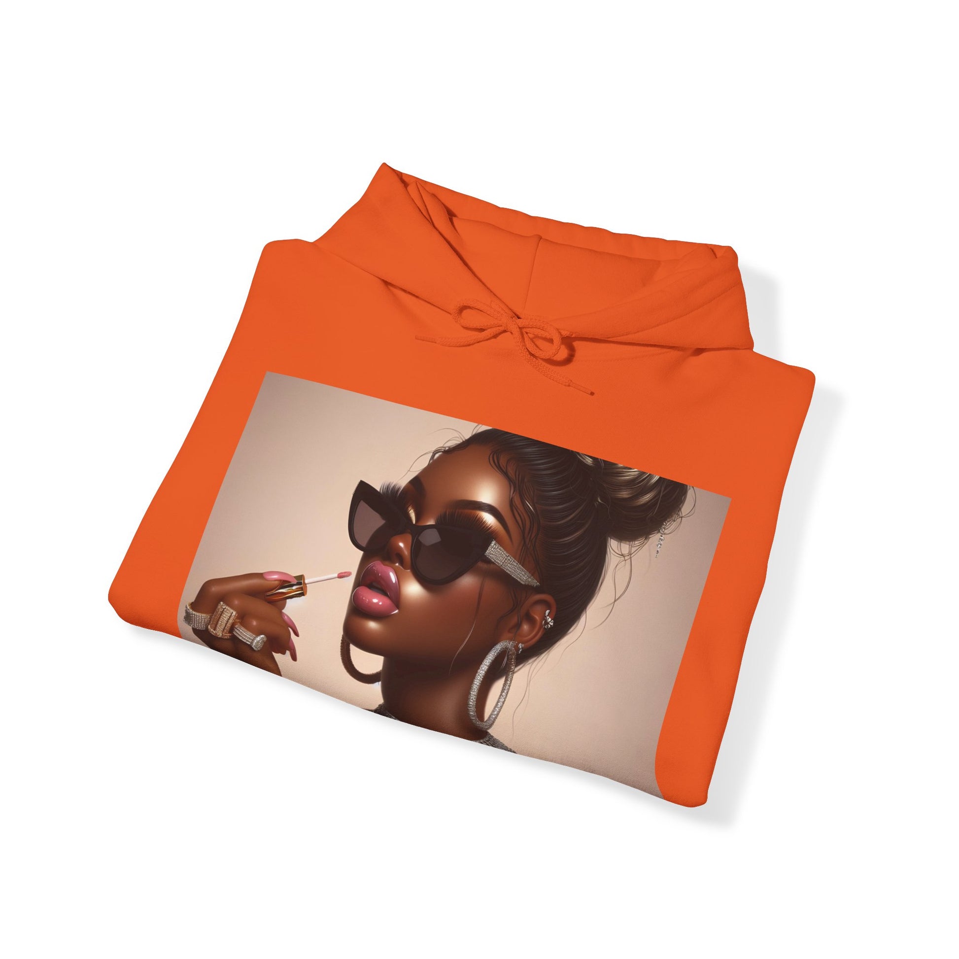 My Lip Gloss is Poppin Hoodie Hoodie Printify