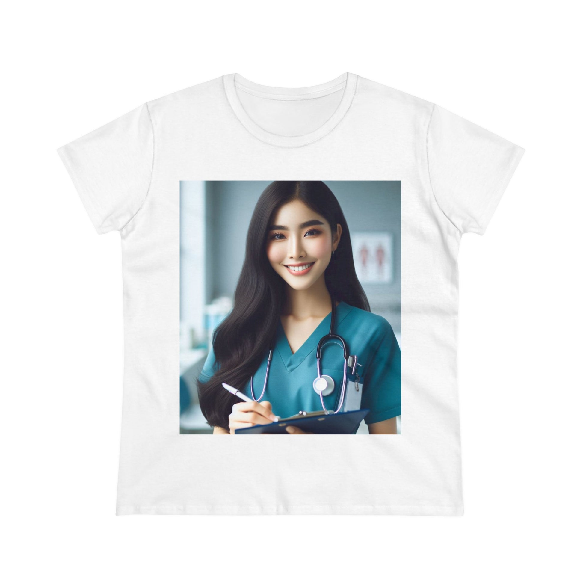 Your Favorite Nurse T-Shirts T-Shirt Printify White S