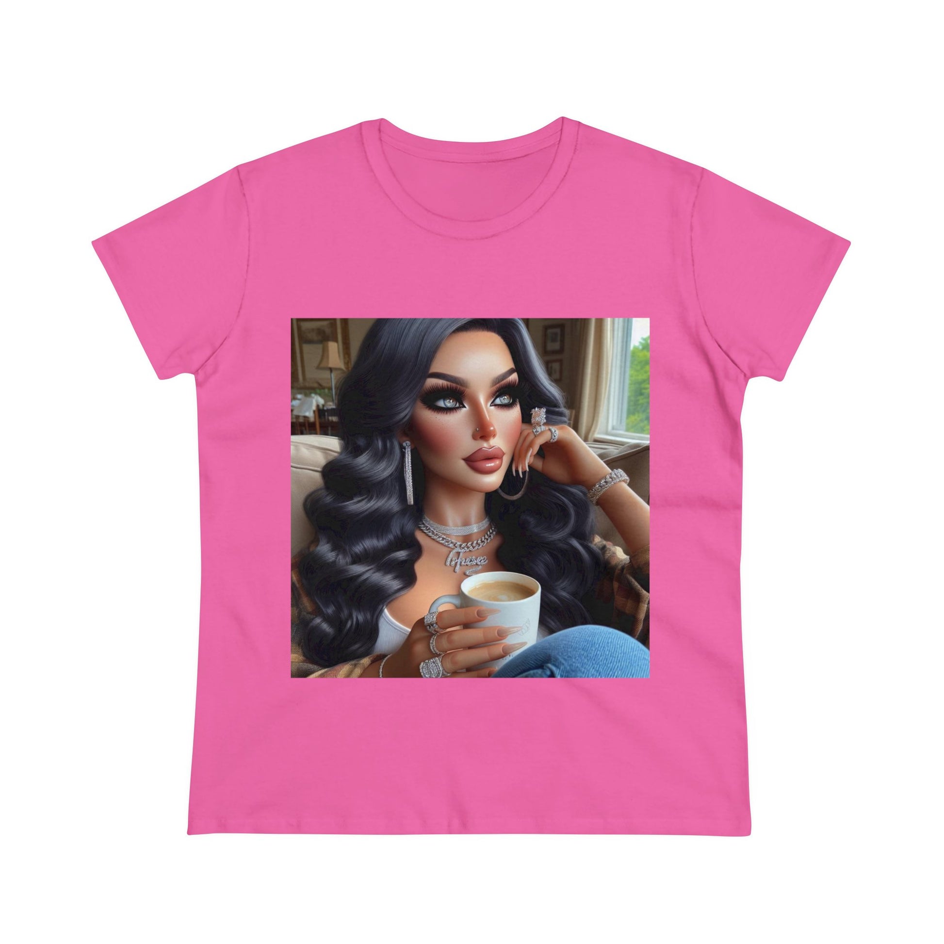 Coffee Break T-Shirt T-Shirt Printify Azalea S