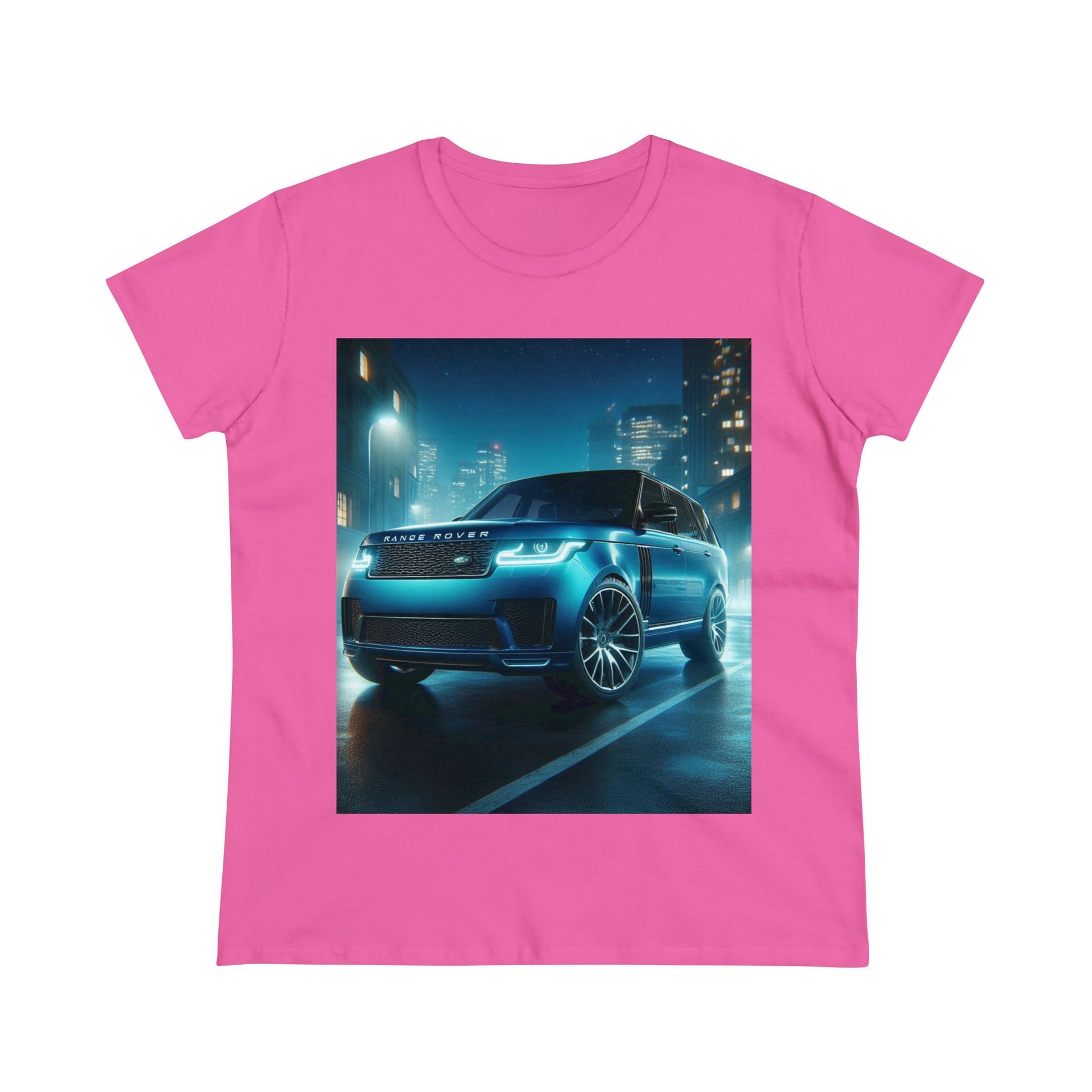 Blue Range Rover T-Shirt T-Shirt Printify Azalea S